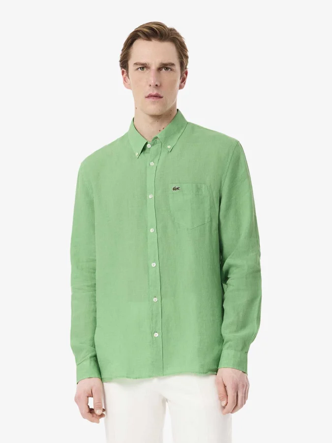 Lacoste - MEN’S LINEN SHIRT