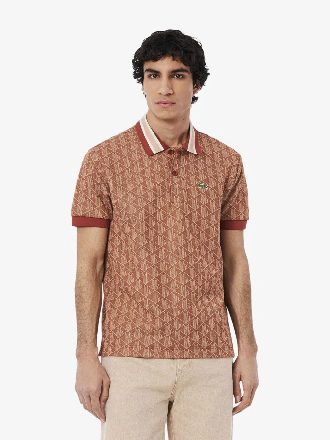 Lacoste - CONTRAST COLLAR...