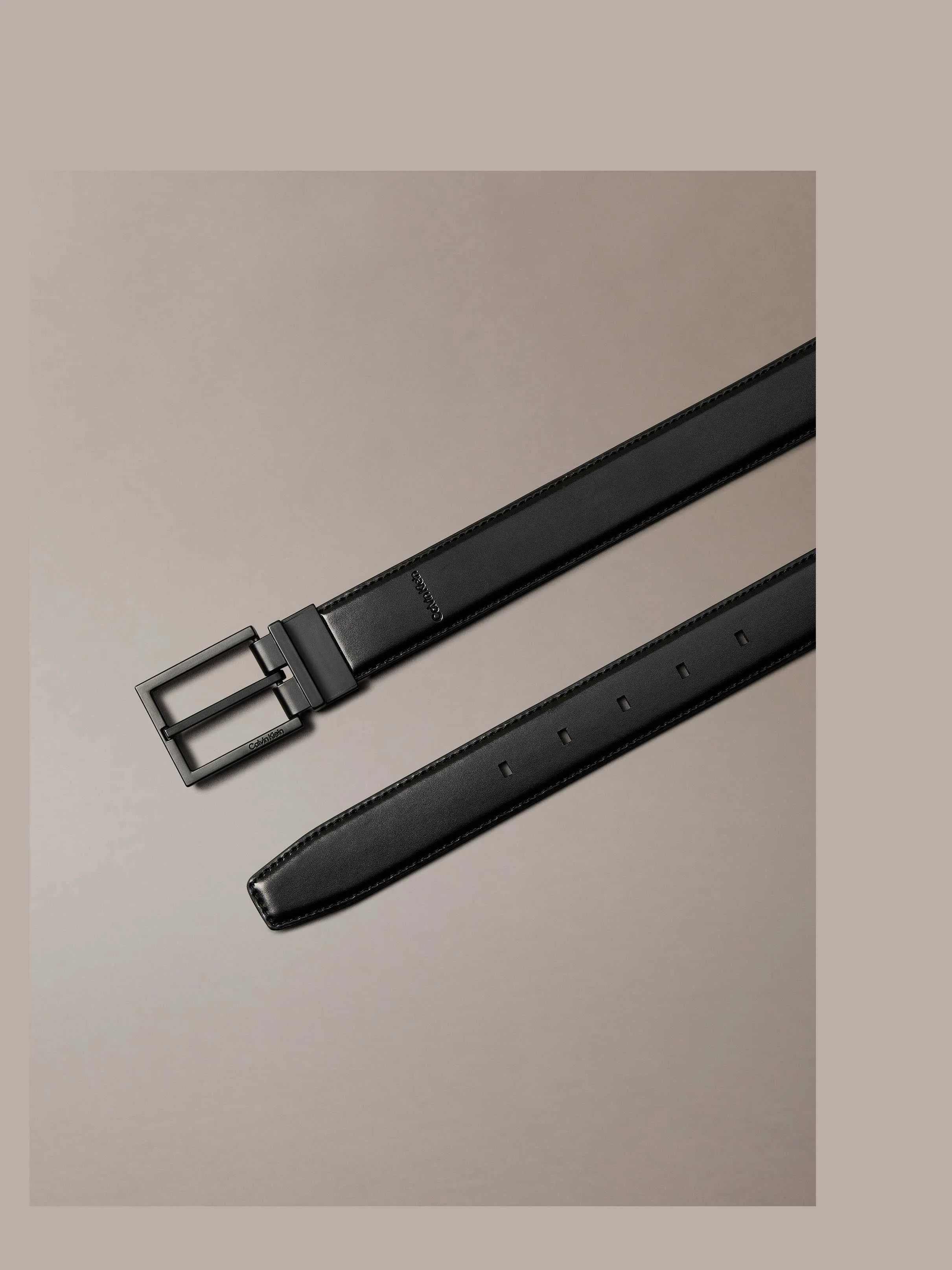Calvin Klein - SQUARE BUCKLE 32MM ADJ Calvin Klein - SQUARE BUCKLE 32MM ADJ