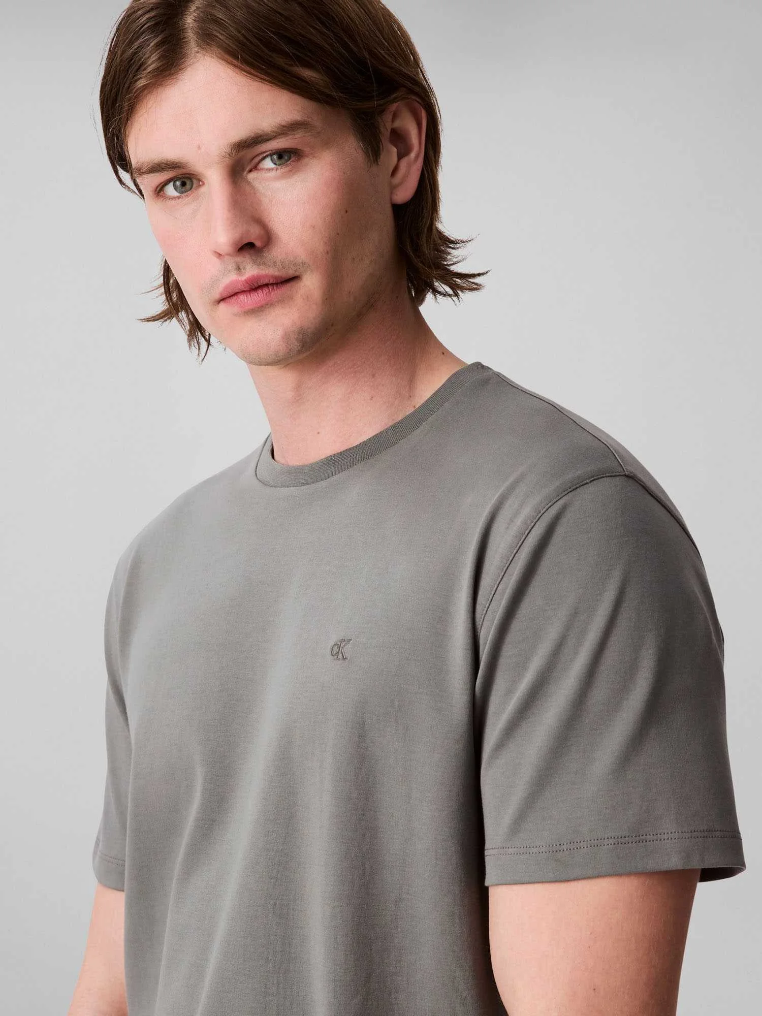 Calvin Klein - SS SUPIMA CHEST EMB... Calvin Klein - SS SUPIMA CHEST EMB...