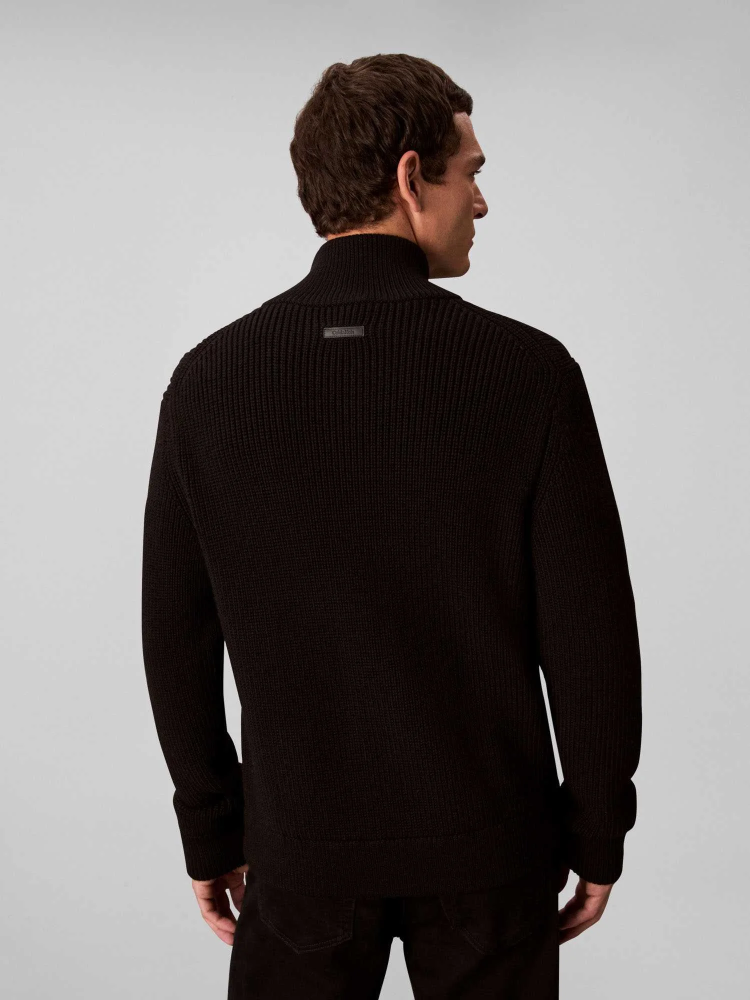 Calvin Klein - LS FZ TEXTURE STITCH... Calvin Klein - LS FZ TEXTURE STITCH...