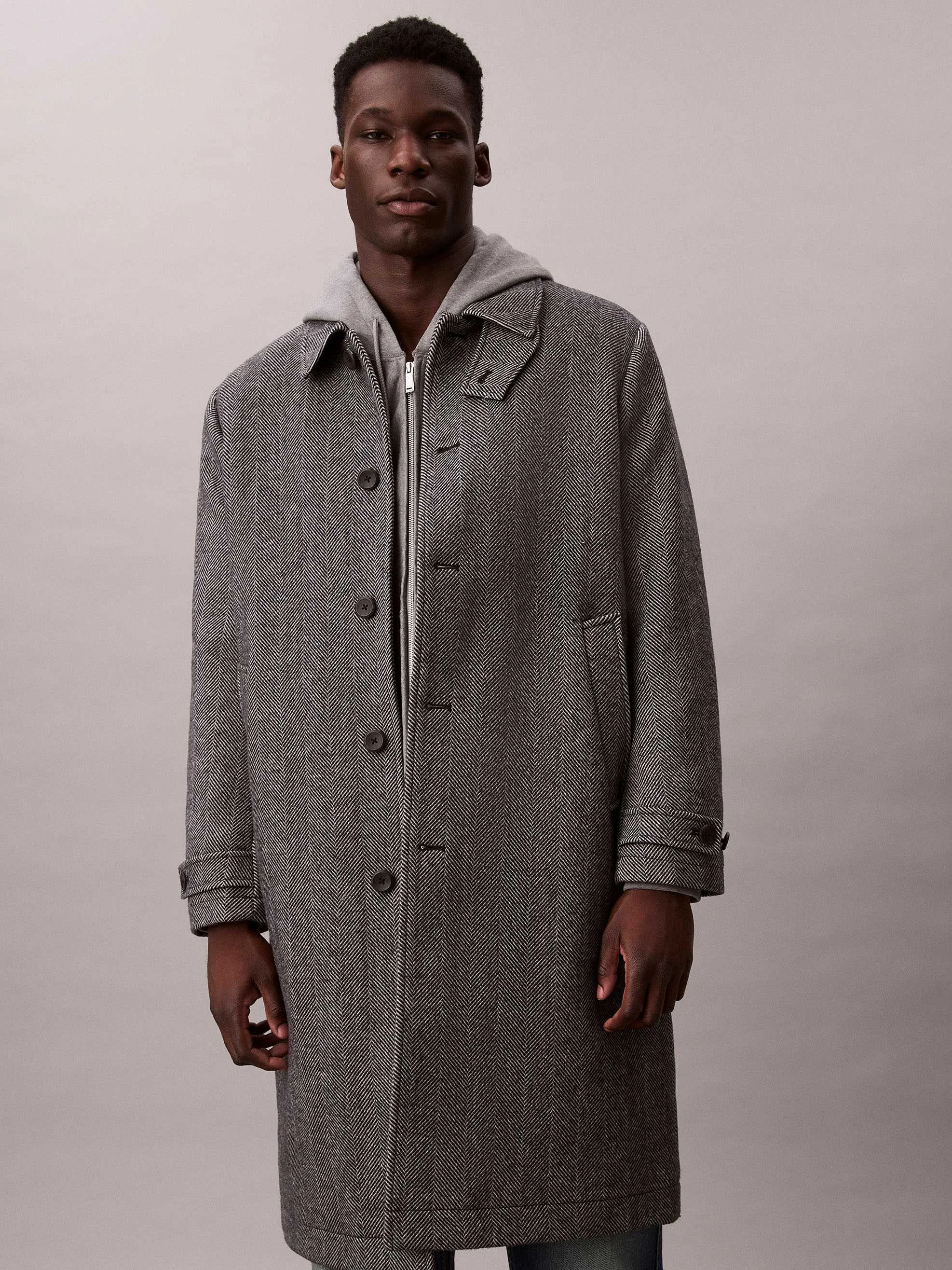 Calvin Klein - LS TECH WOOL BLEND... Calvin Klein - LS TECH WOOL BLEND...