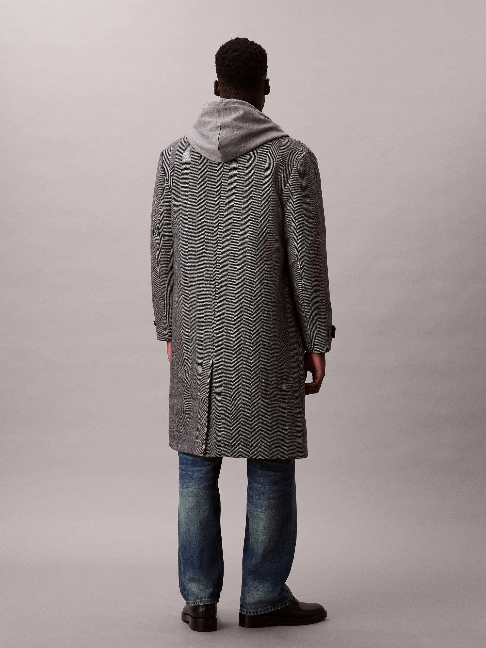 Calvin Klein - LS TECH WOOL BLEND... Calvin Klein - LS TECH WOOL BLEND...