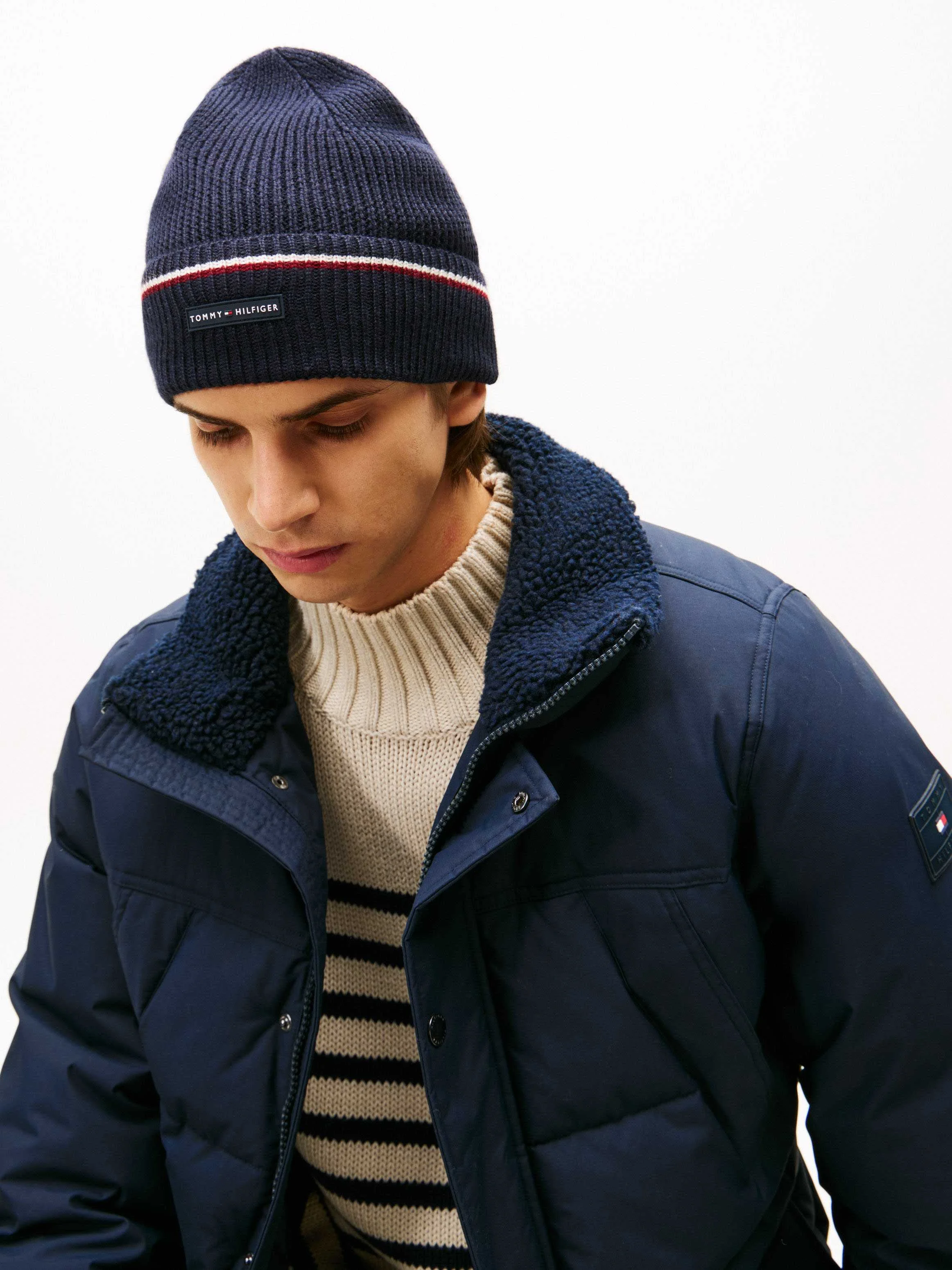 Tommy Hilfiger - TH RWB BEANIE Tommy Hilfiger - TH RWB BEANIE
