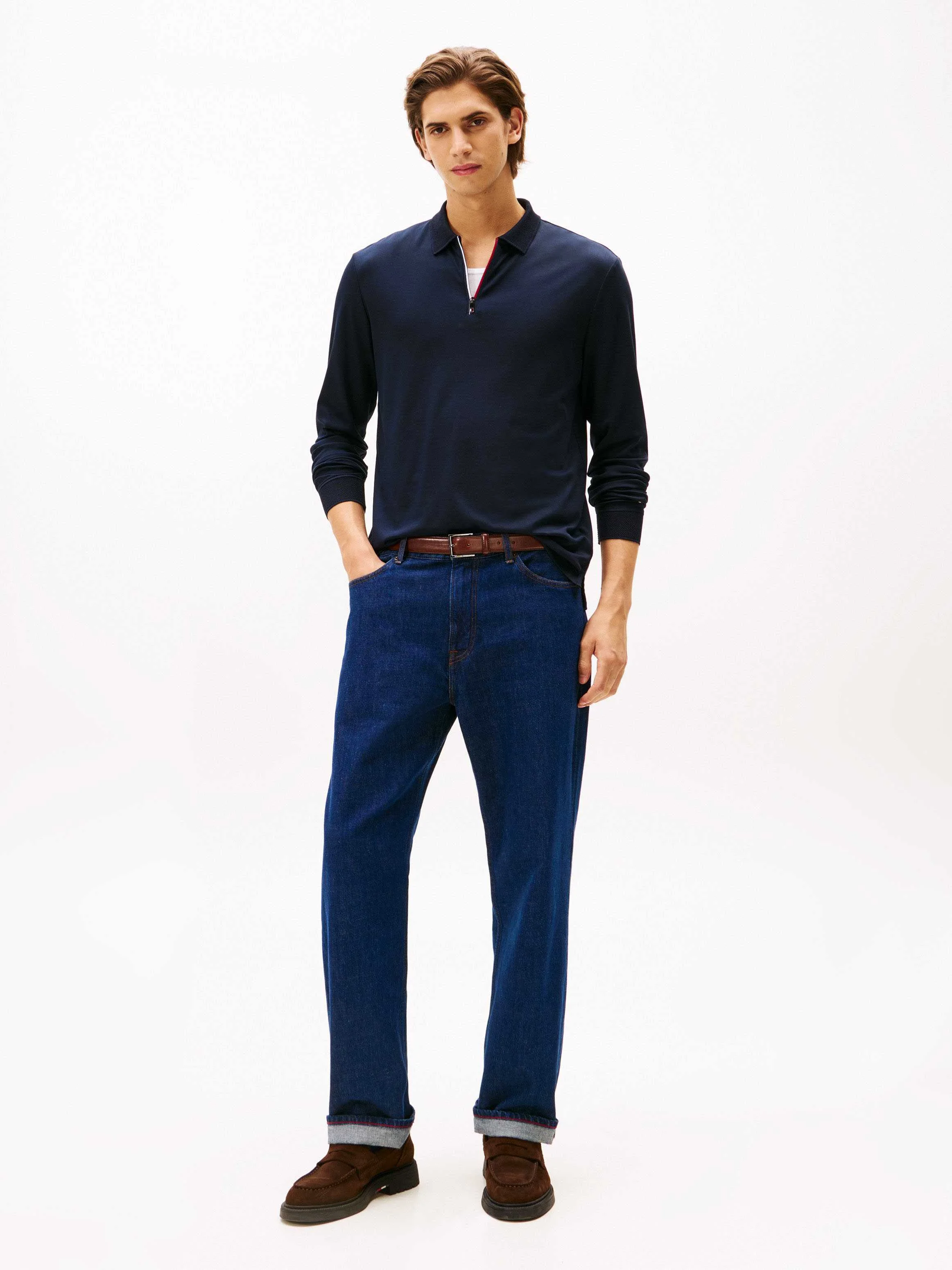 Tommy Hilfiger - LS ZIP INTERLOCK REG... Tommy Hilfiger - LS ZIP INTERLOCK REG...