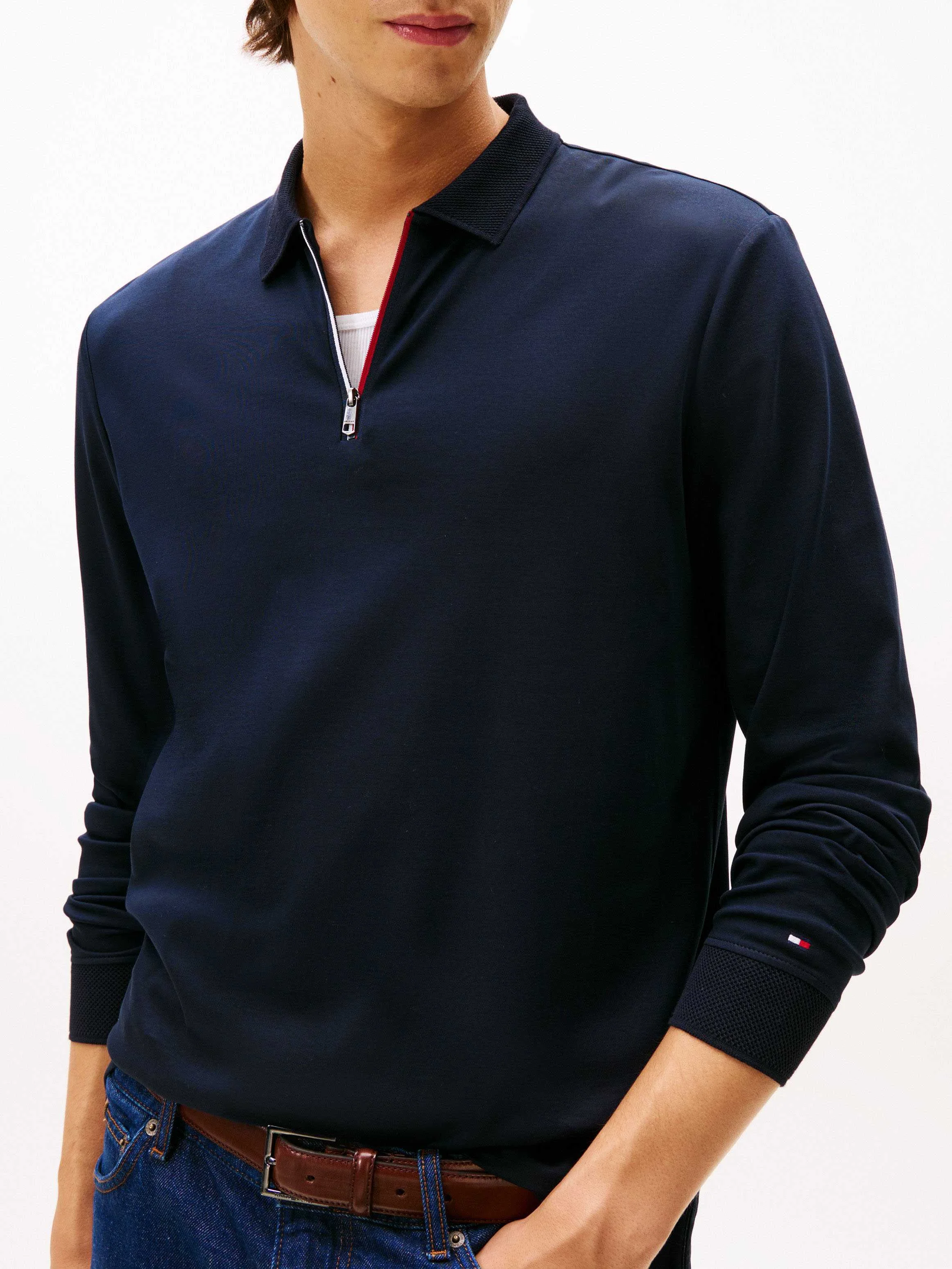Tommy Hilfiger - LS ZIP INTERLOCK REG... Tommy Hilfiger - LS ZIP INTERLOCK REG...