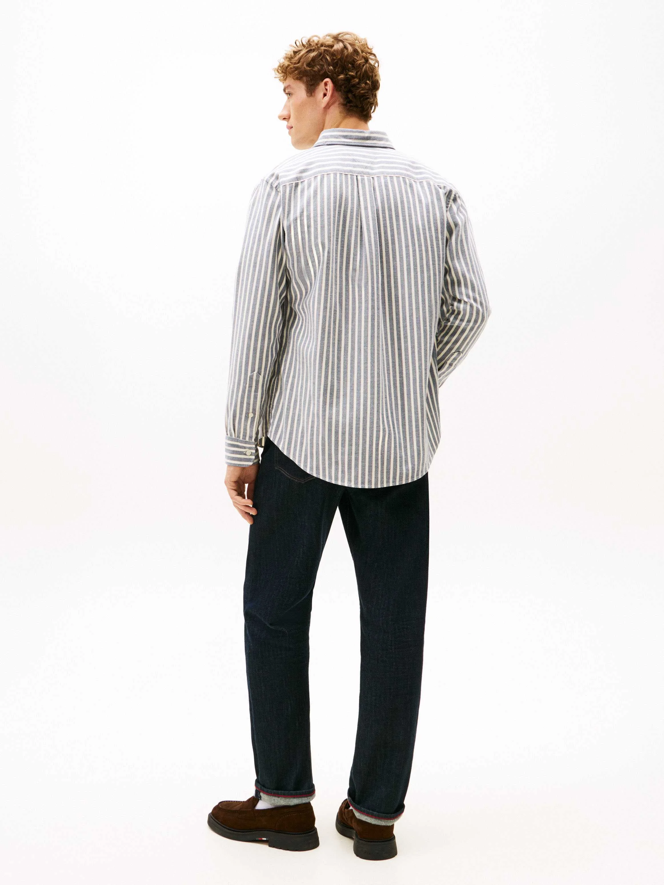 Tommy Hilfiger - FLANNEL STRIPE RF SHIRT Tommy Hilfiger - FLANNEL STRIPE RF SHIRT