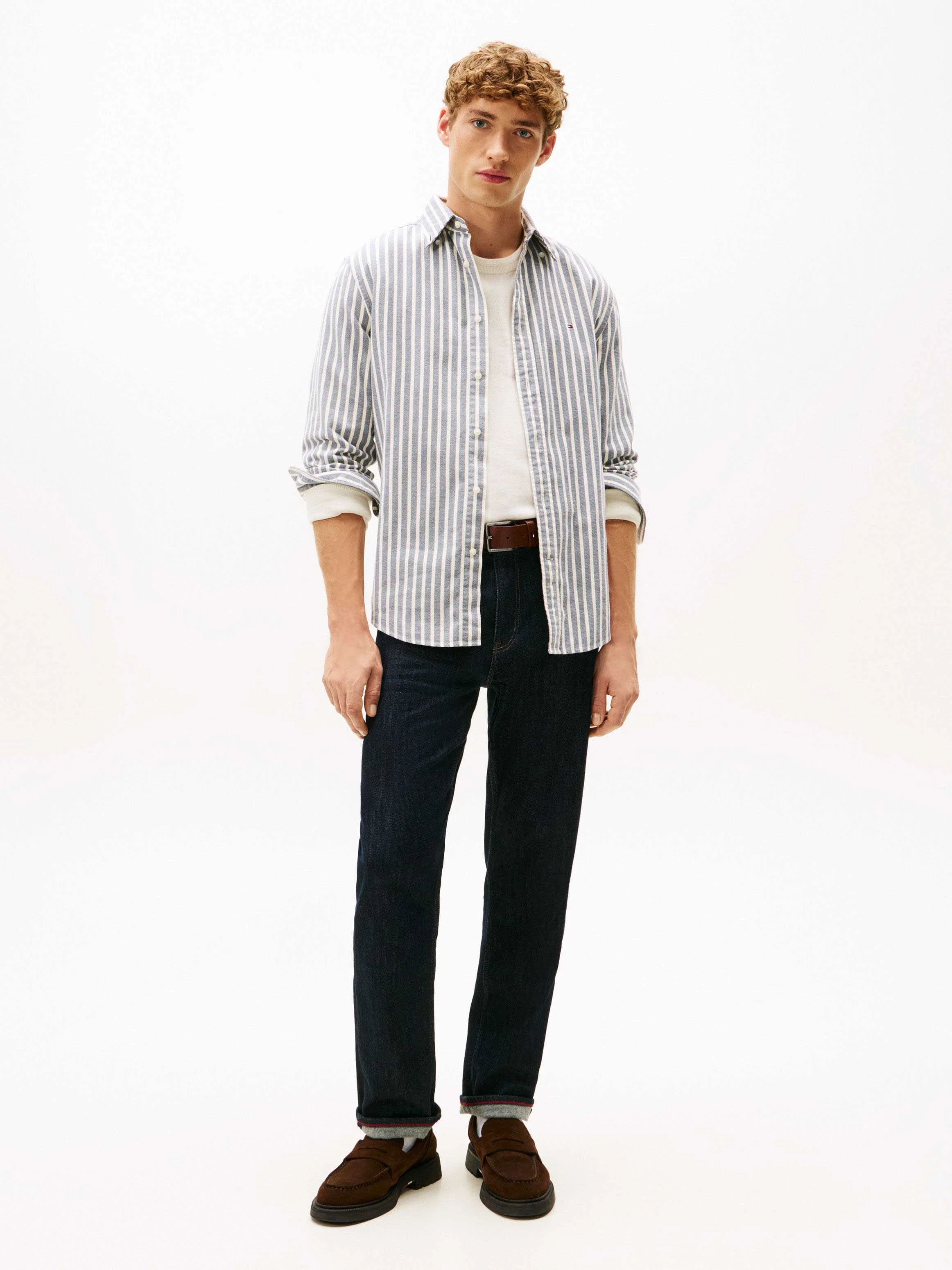 Tommy Hilfiger - FLANNEL STRIPE RF SHIRT Tommy Hilfiger - FLANNEL STRIPE RF SHIRT