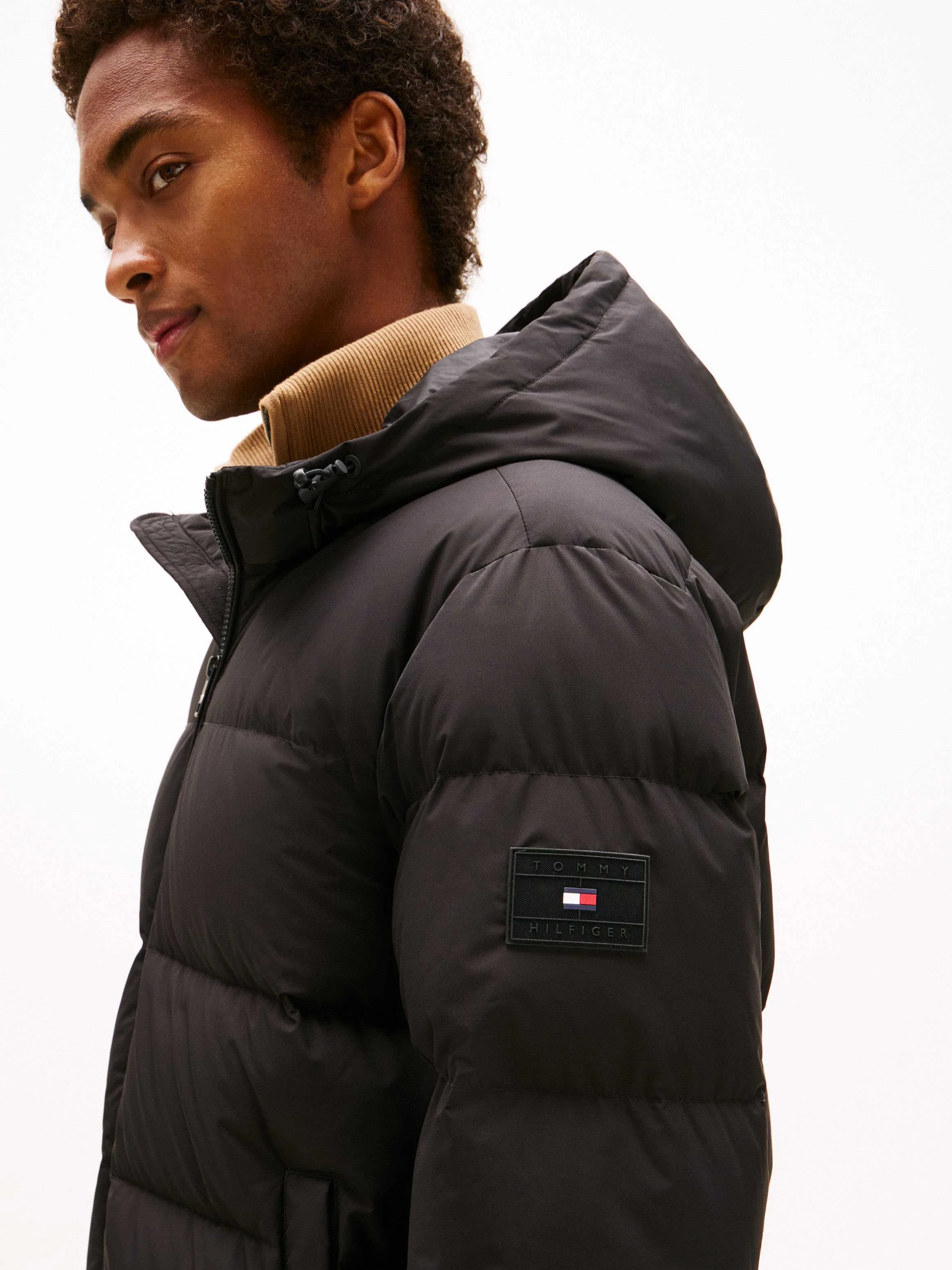 Tommy Hilfiger - DOWN HOODED PUFFER JKT Tommy Hilfiger - DOWN HOODED PUFFER JKT