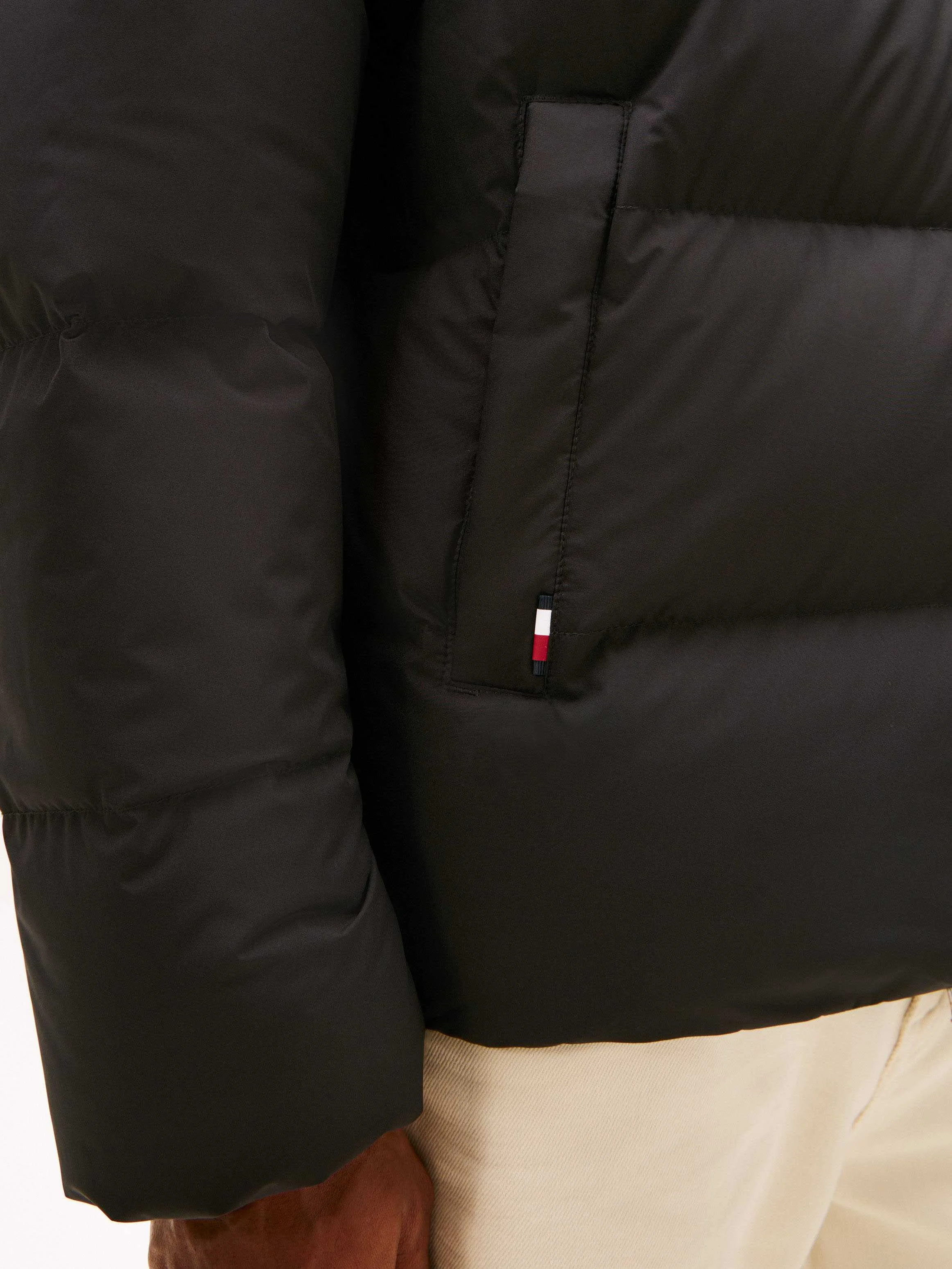 Tommy Hilfiger - DOWN HOODED PUFFER JKT Tommy Hilfiger - DOWN HOODED PUFFER JKT