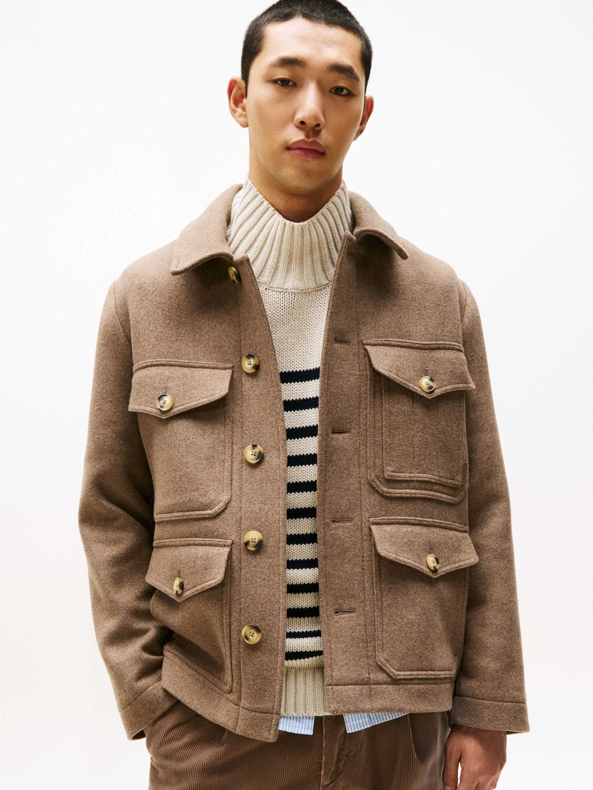 Tommy Hilfiger - WOOL 4PKT JACKET Tommy Hilfiger - WOOL 4PKT JACKET