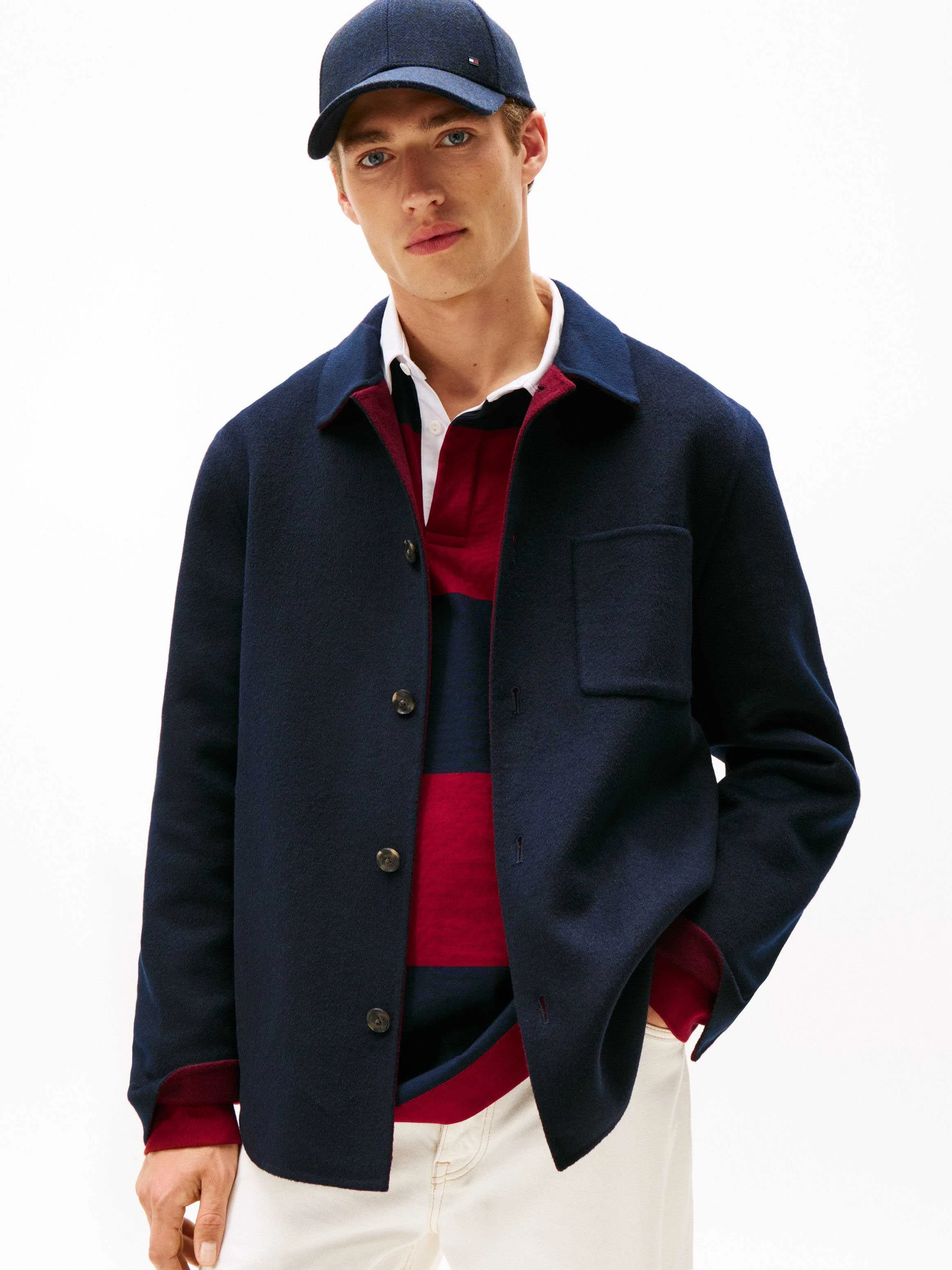 Tommy Hilfiger - DC SPLITTABLE WOOL... Tommy Hilfiger - DC SPLITTABLE WOOL...