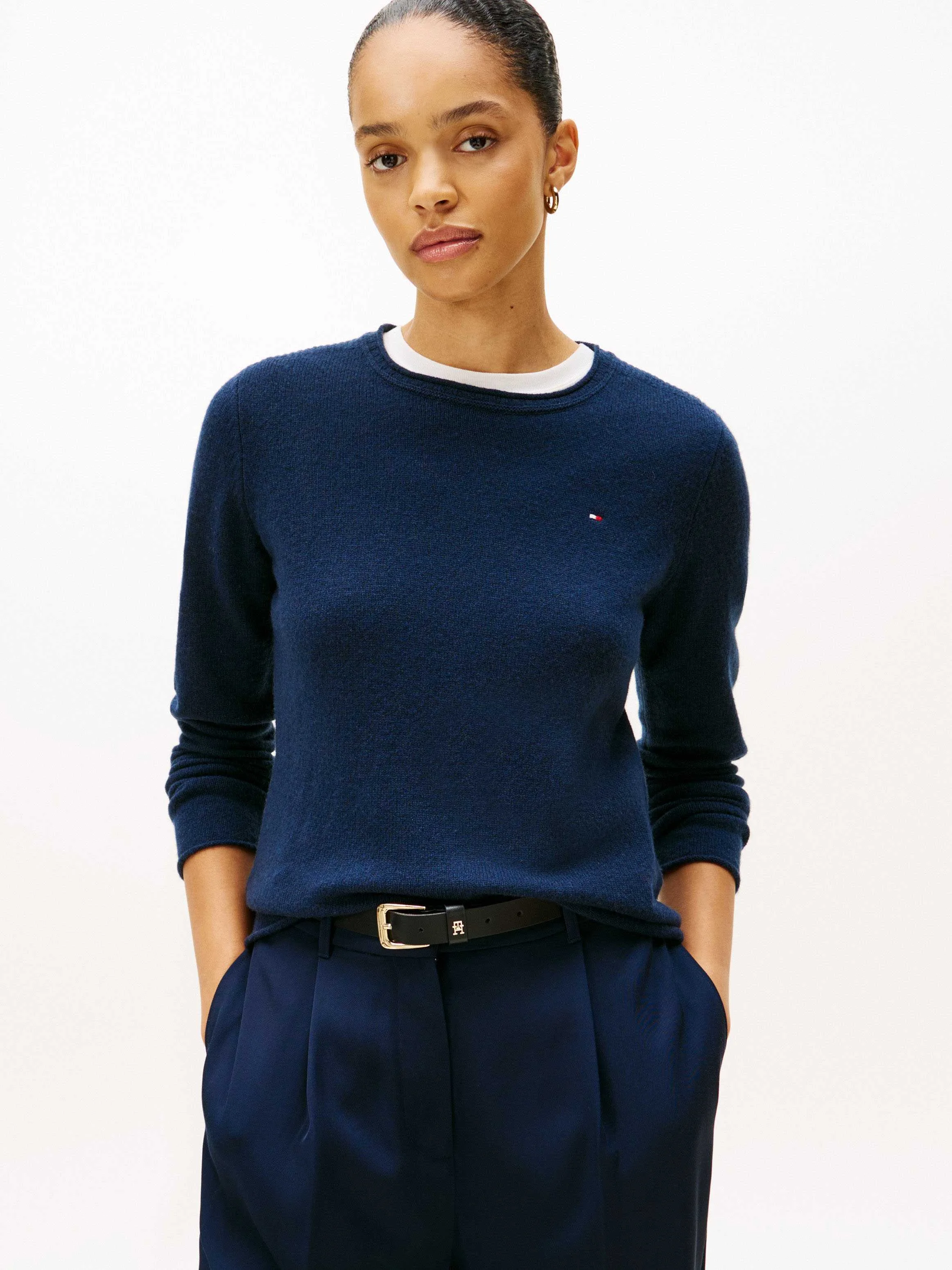 Tommy Hilfiger - SOFT WOOL C-NK LS... Tommy Hilfiger - SOFT WOOL C-NK LS...