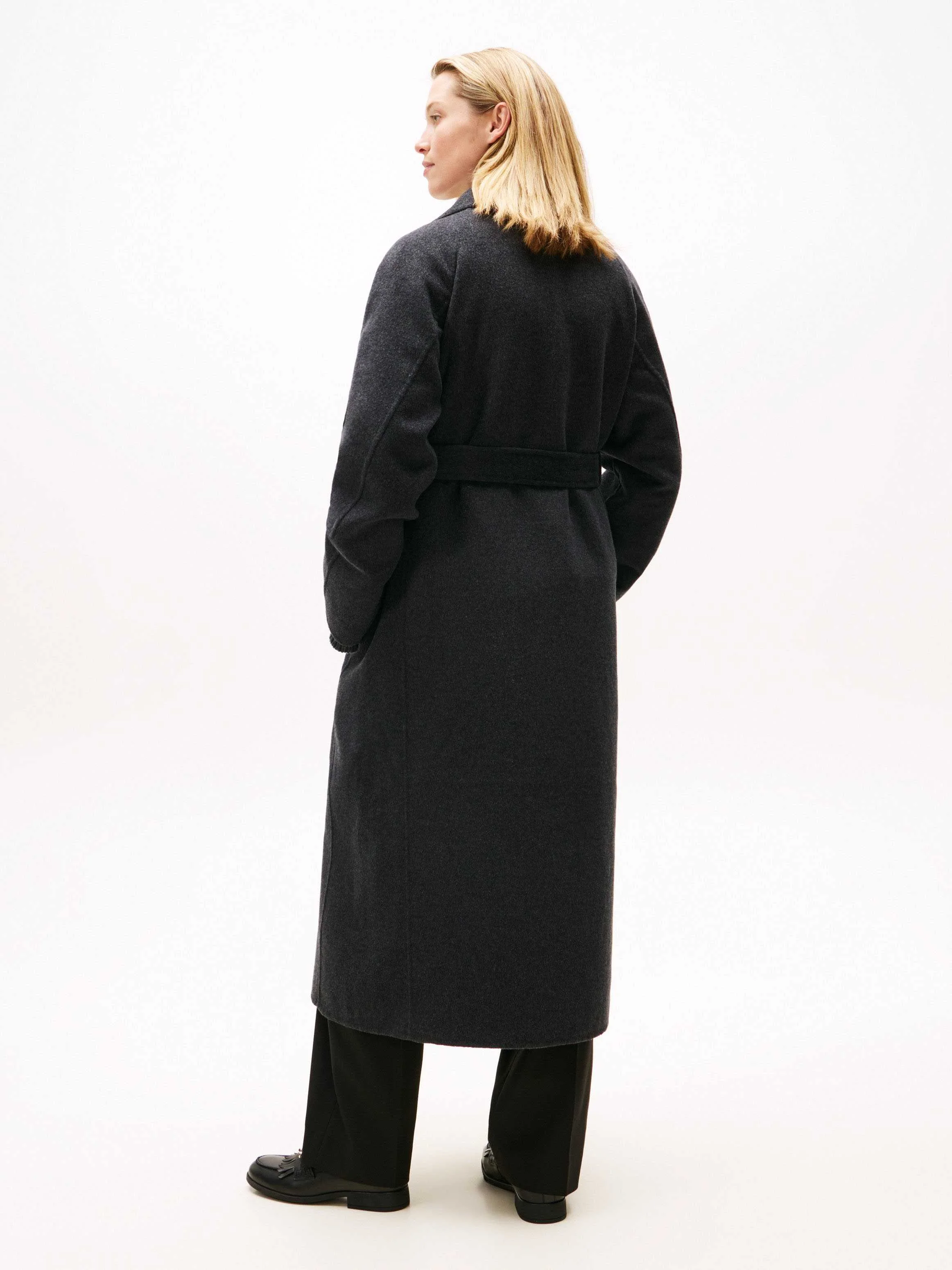 Tommy Hilfiger - DF WOOL REG BELTED... Tommy Hilfiger - DF WOOL REG BELTED...
