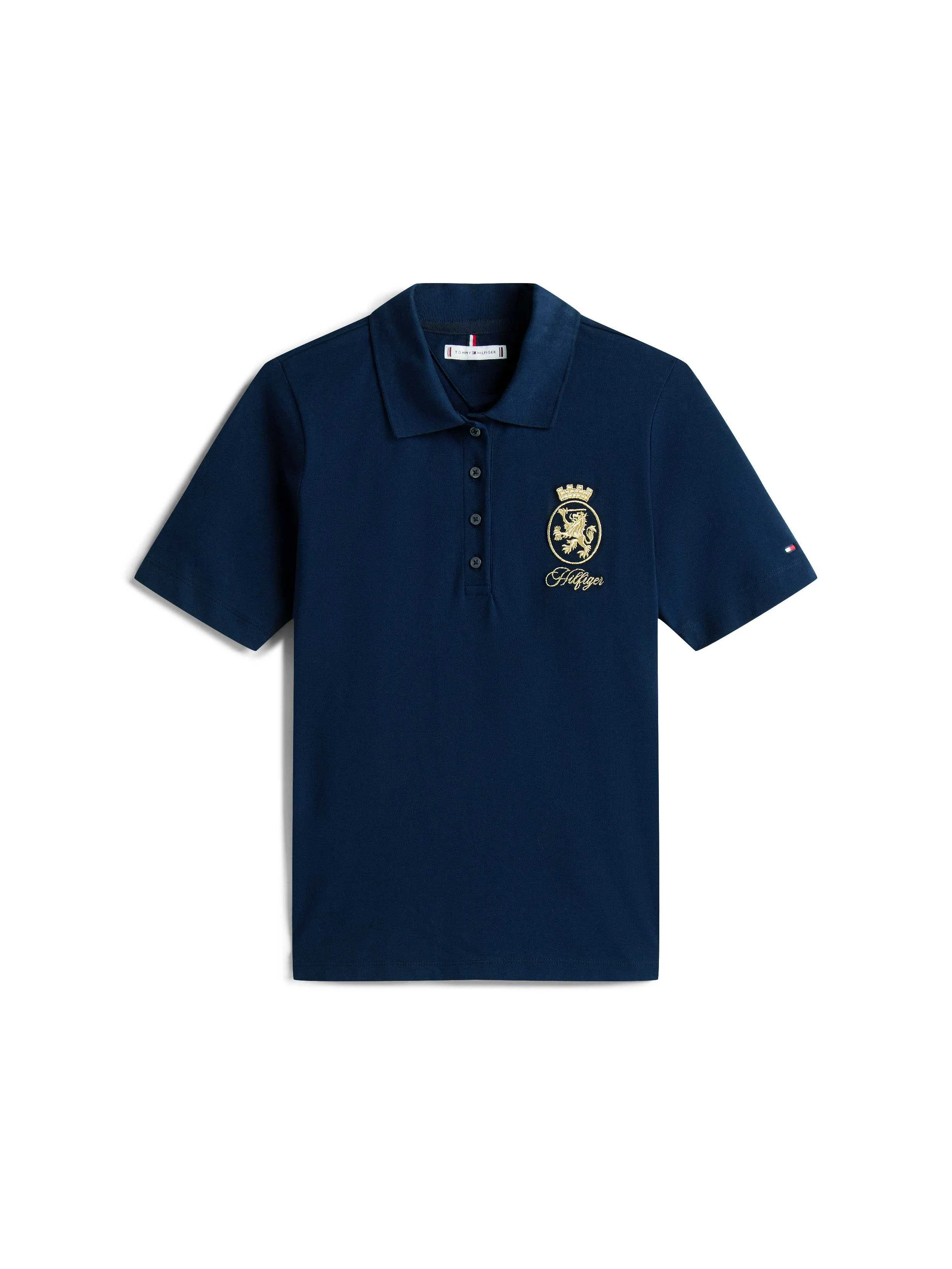 Tommy Hilfiger - GOLD CREST REG SS POLO Tommy Hilfiger - GOLD CREST REG SS POLO