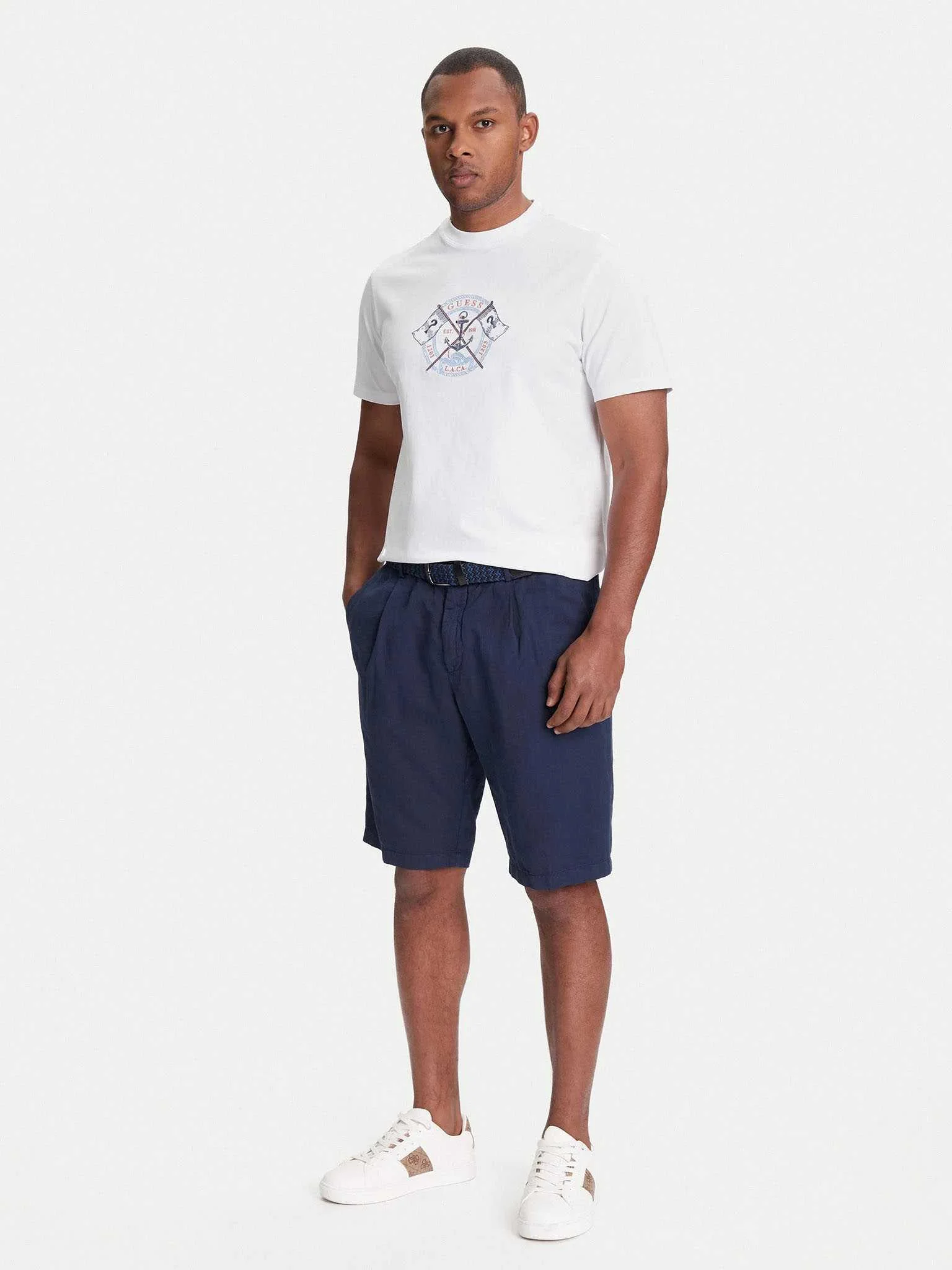 GUESS - CN SS MARINA EMBROIDERY TEE GUESS - CN SS MARINA EMBROIDERY TEE