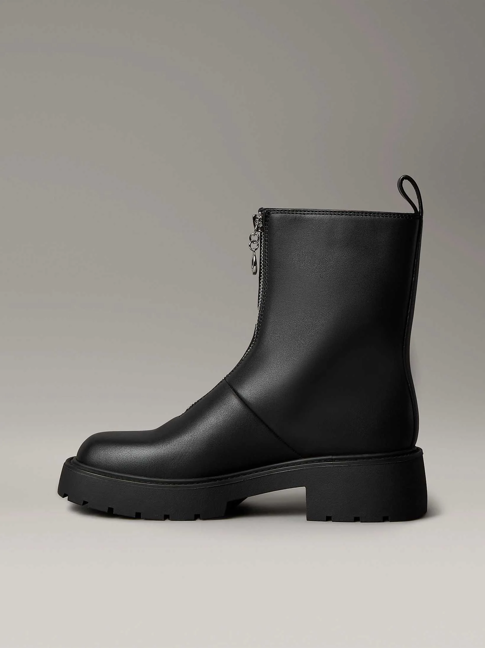 Calvin Klein - CHUNKY FRONT ZIP BOOT Calvin Klein - CHUNKY FRONT ZIP BOOT