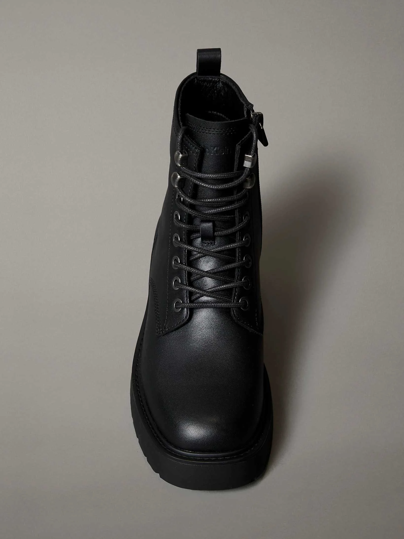 Calvin Klein - CHUNKY LACE UP ZIP BOOT Calvin Klein - CHUNKY LACE UP ZIP BOOT