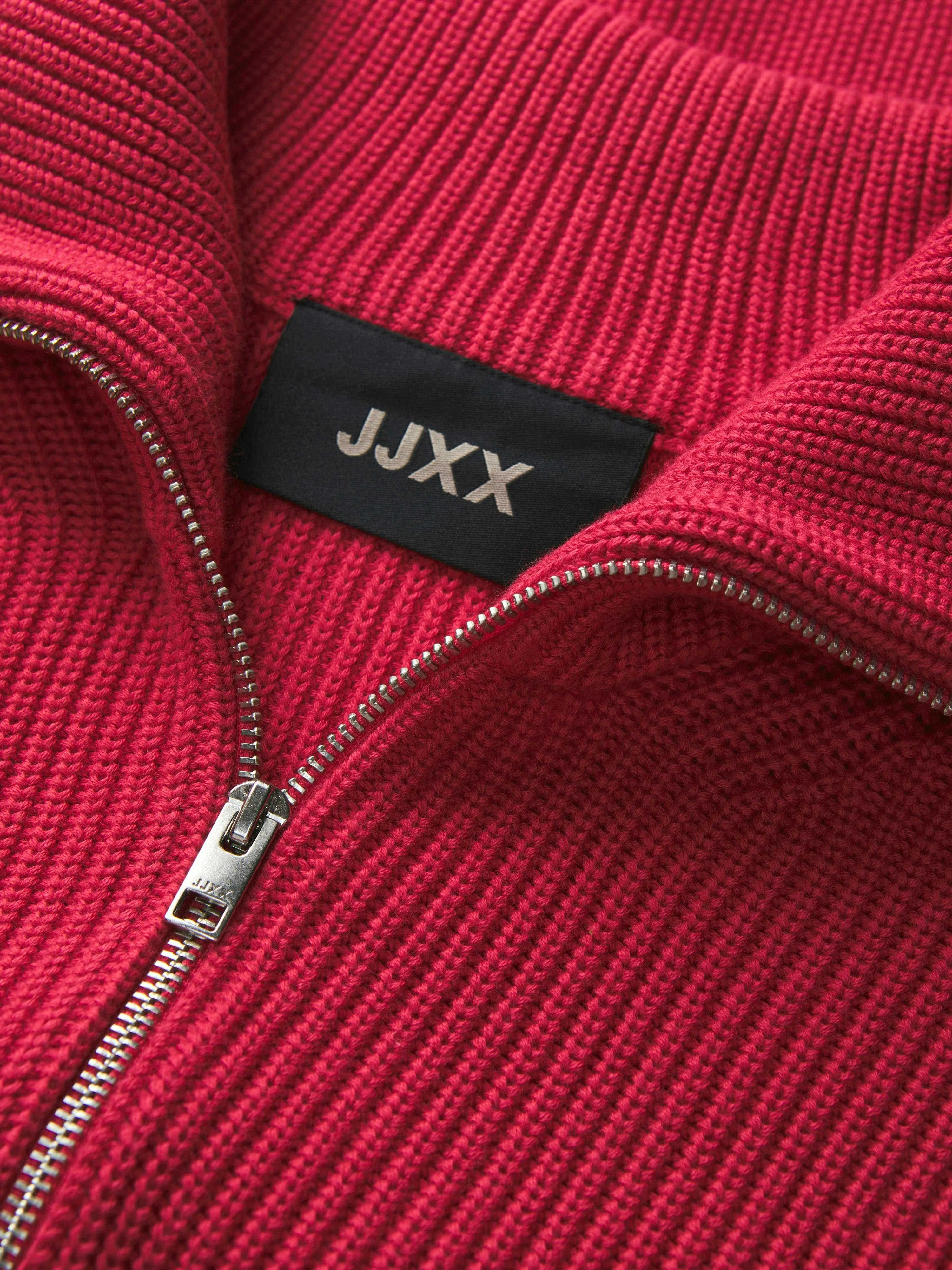 JJXX - JXADELINE TWIST ZIP CARDIGAN KNIT JJXX - JXADELINE TWIST ZIP CARDIGAN KNIT