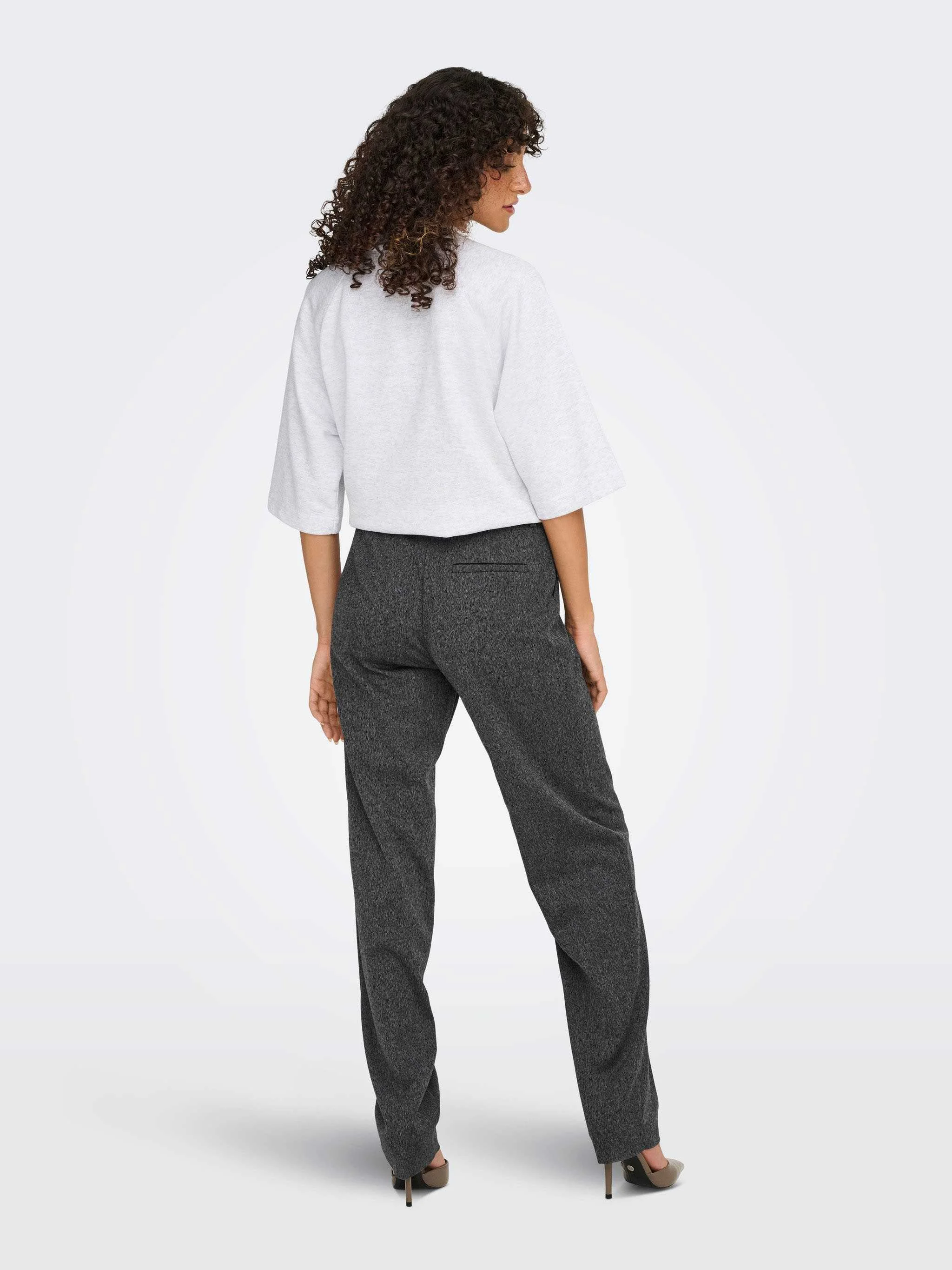 ONLY - ONLMARNIE MW SLIM STR PANT TLR ONLY - ONLMARNIE MW SLIM STR PANT TLR