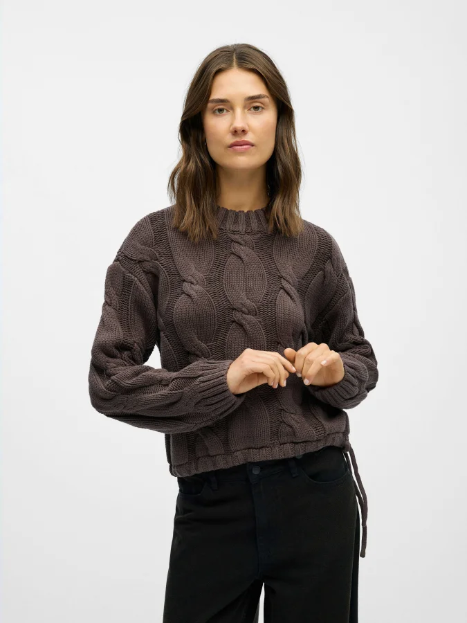 OBJECT - OBJBAY L/S LO KNIT...