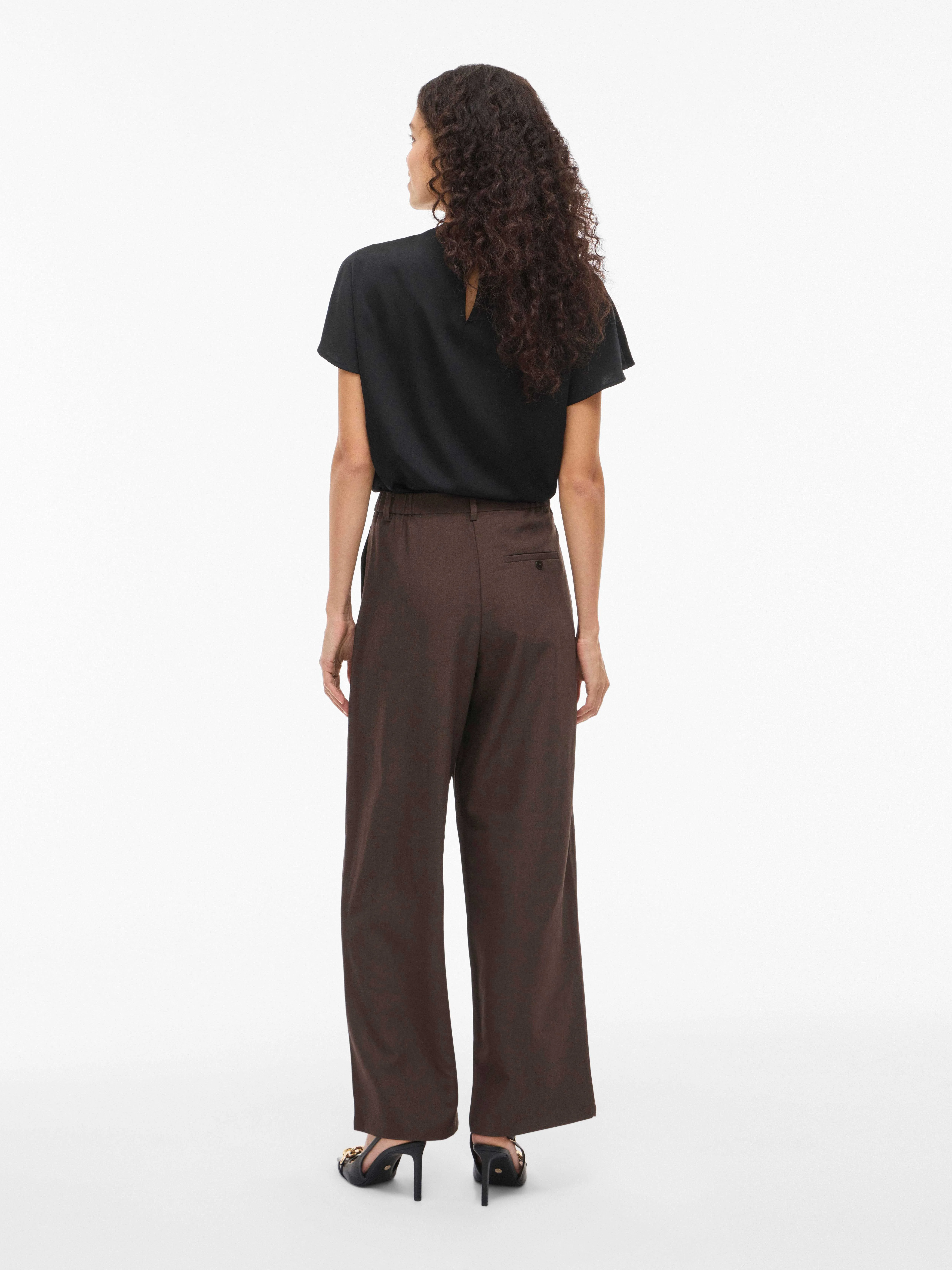 VILA - VISIFFE HW WIDE PANTS - NOOS VILA - VISIFFE HW WIDE PANTS - NOOS