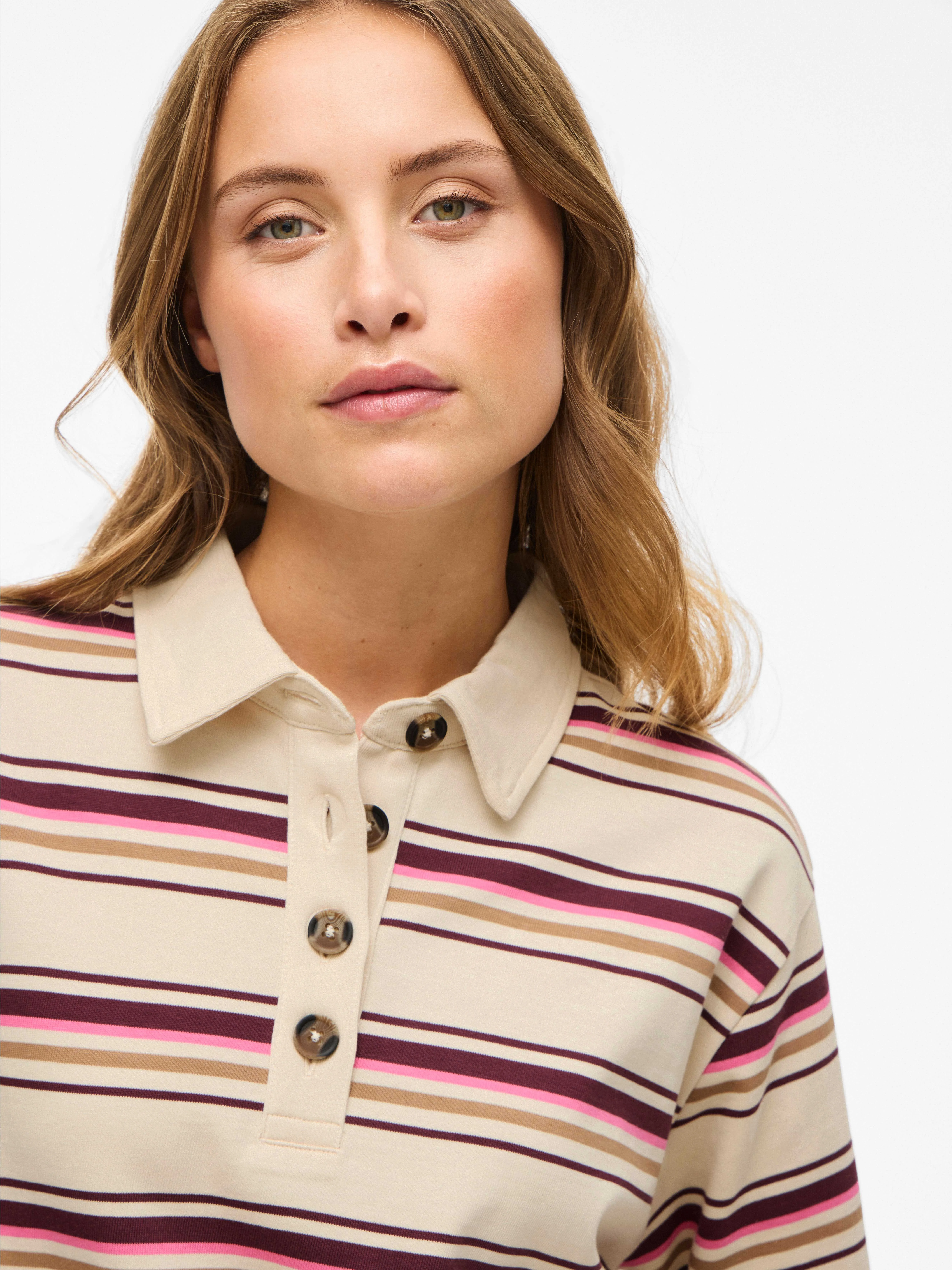 VILA - VISINA L/S POLO SHIRT VILA - VISINA L/S POLO SHIRT