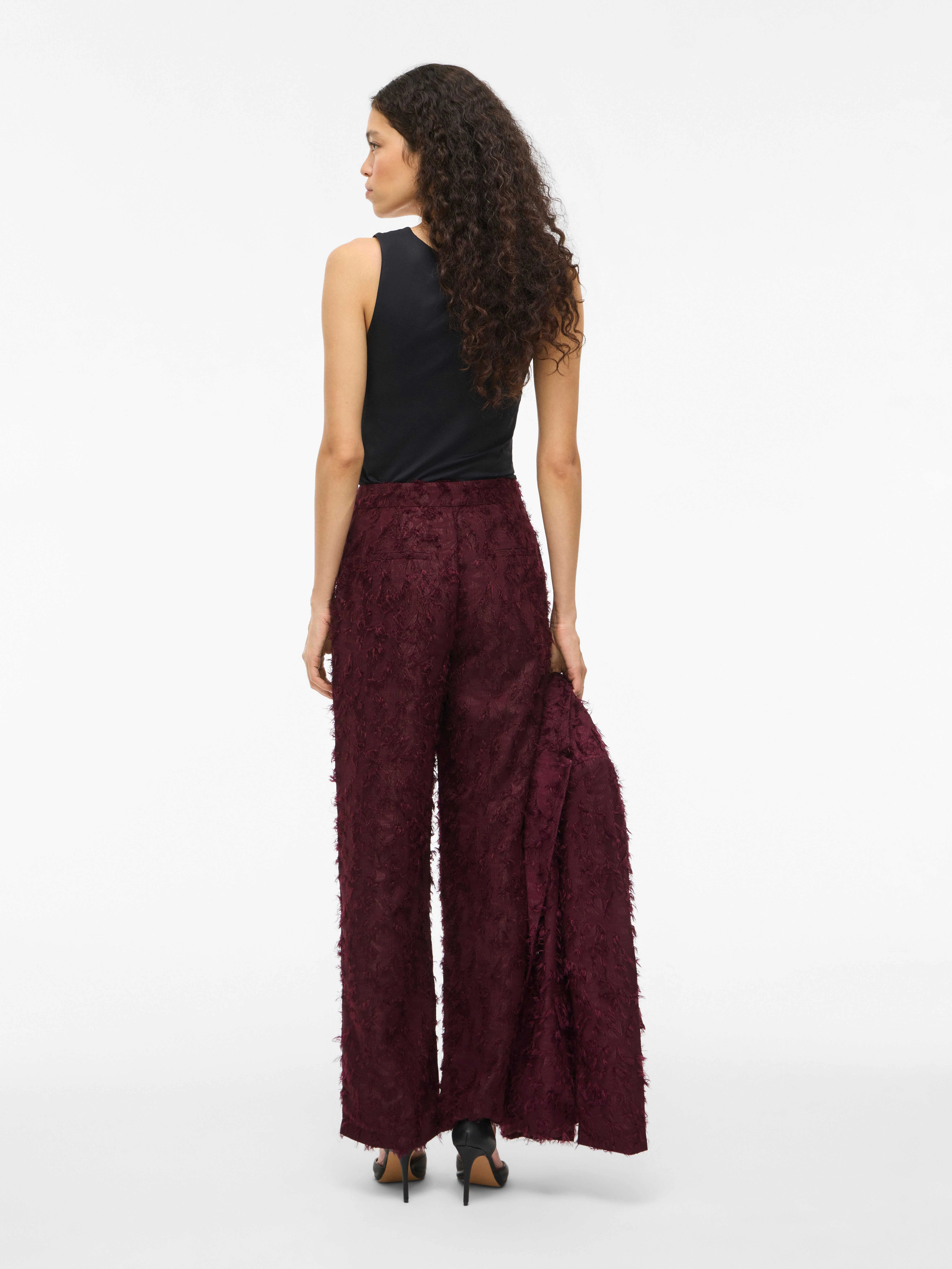 VILA - VIWAGNE HW TAILORED PANTS VILA - VIWAGNE HW TAILORED PANTS