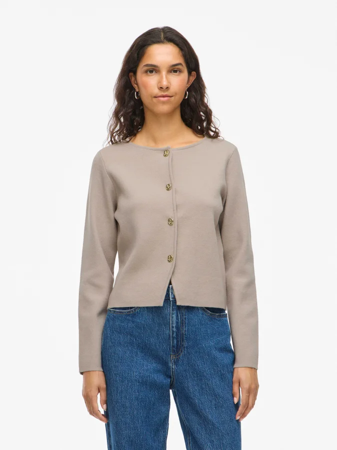 VILA - VIZARAH L/S CARDIGAN/KA