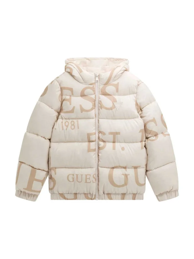 GUESS - OVERSIZE HOODED LS...