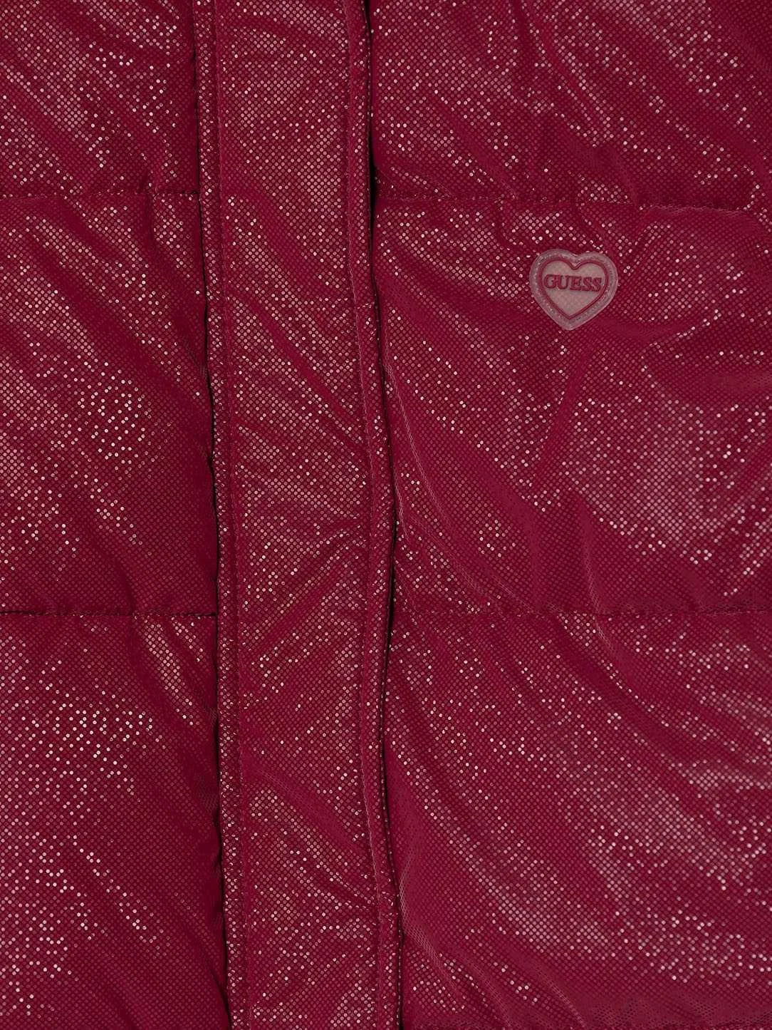 GUESS - HOODED LS PADDED PUFFER W/ZIP GUESS - HOODED LS PADDED PUFFER W/ZIP