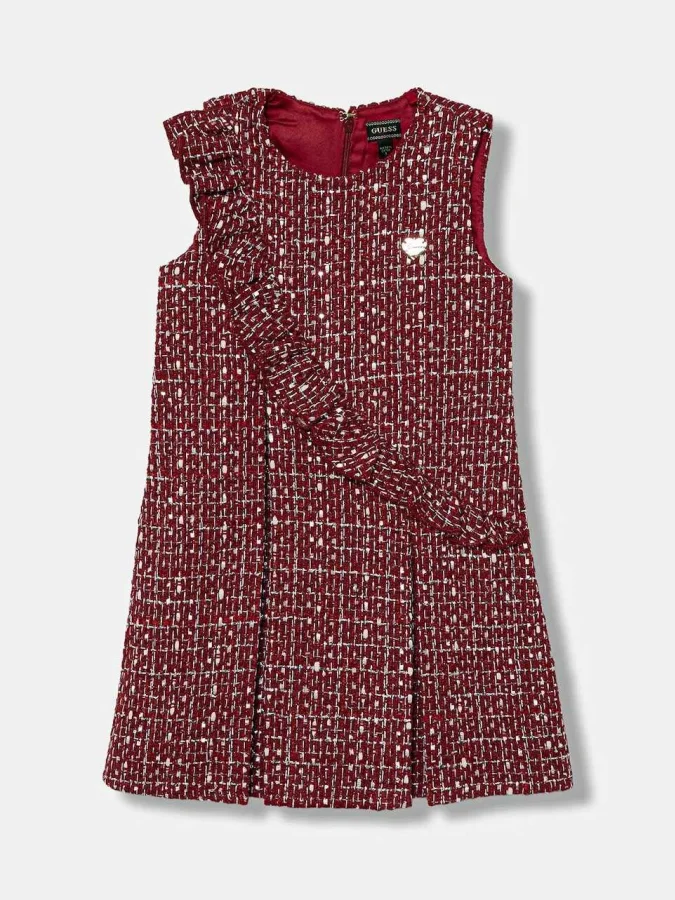 GUESS - TWEED SL A LINE DRESS