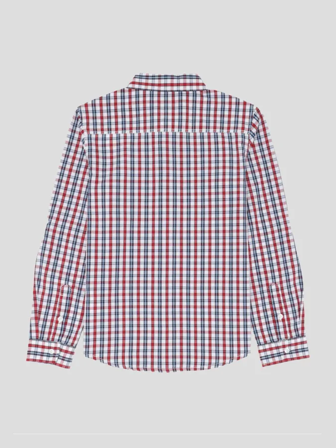 GUESS - POPLIN ADJ. LS SHIRT 2