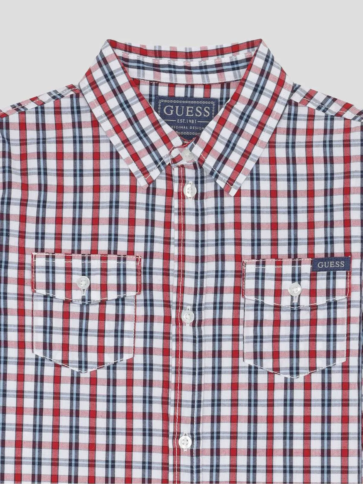 GUESS - POPLIN ADJ. LS SHIRT GUESS - POPLIN ADJ. LS SHIRT