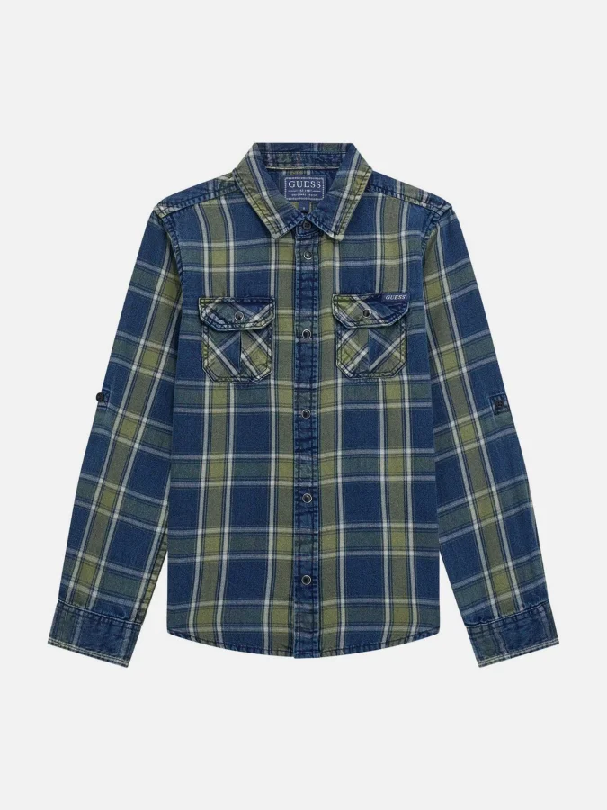 GUESS - INDIGO TWILL ADJ....