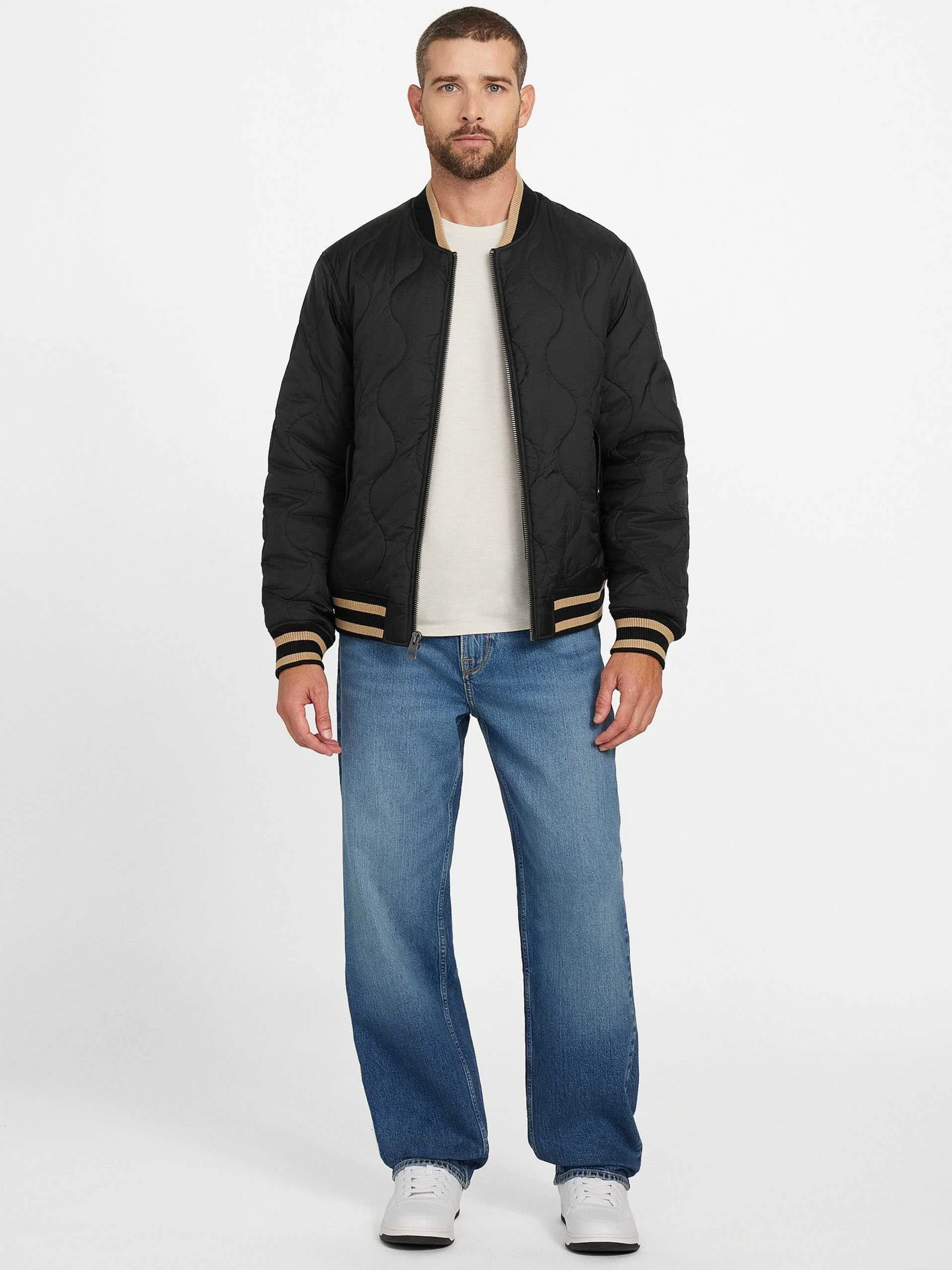 GUESS - ALAMEDA RIPSTOP BMBR JKT GUESS - ALAMEDA RIPSTOP BMBR JKT