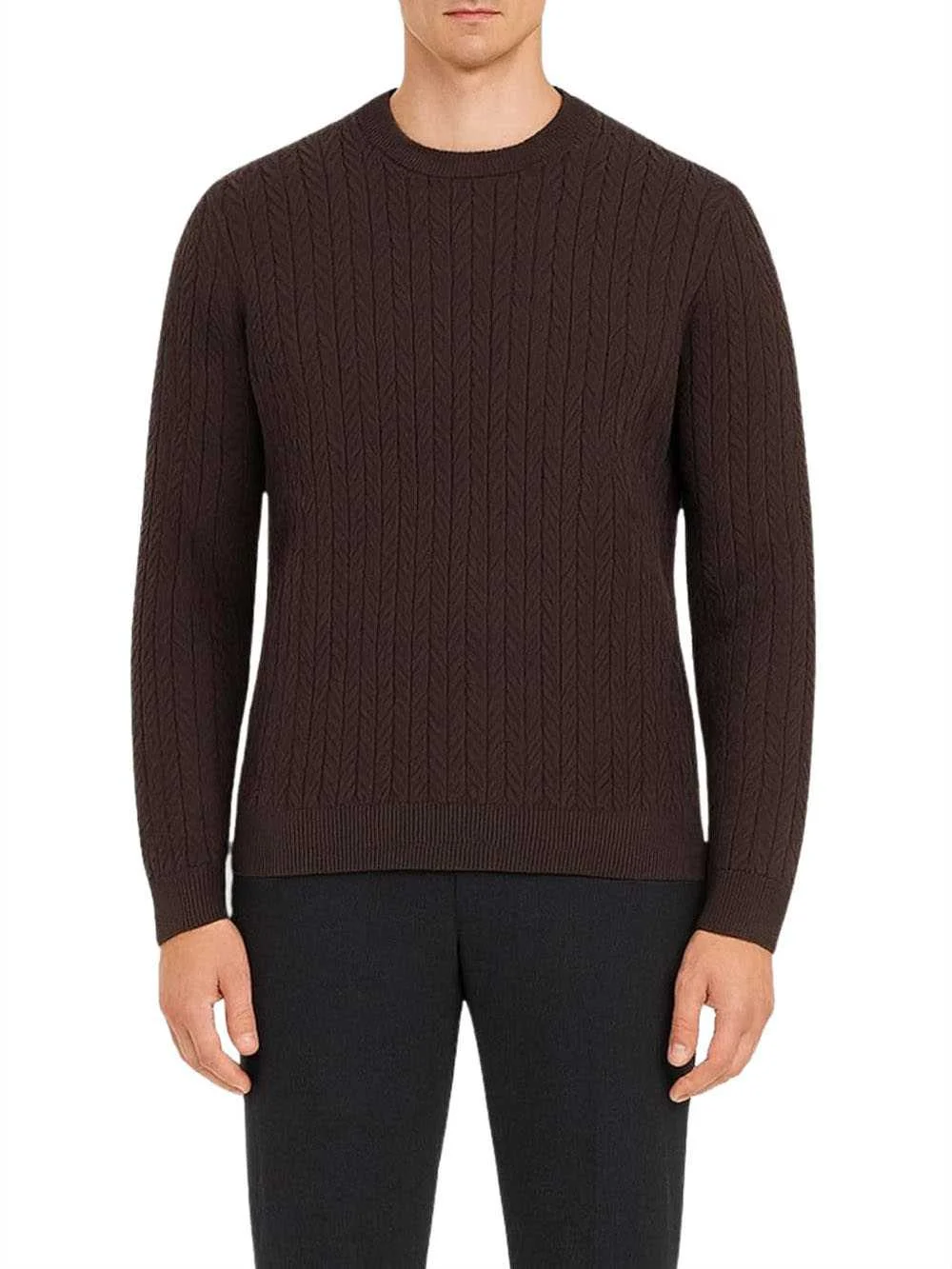 GUESS - LS CN IVAN CHEVRON SWTR GUESS - LS CN IVAN CHEVRON SWTR