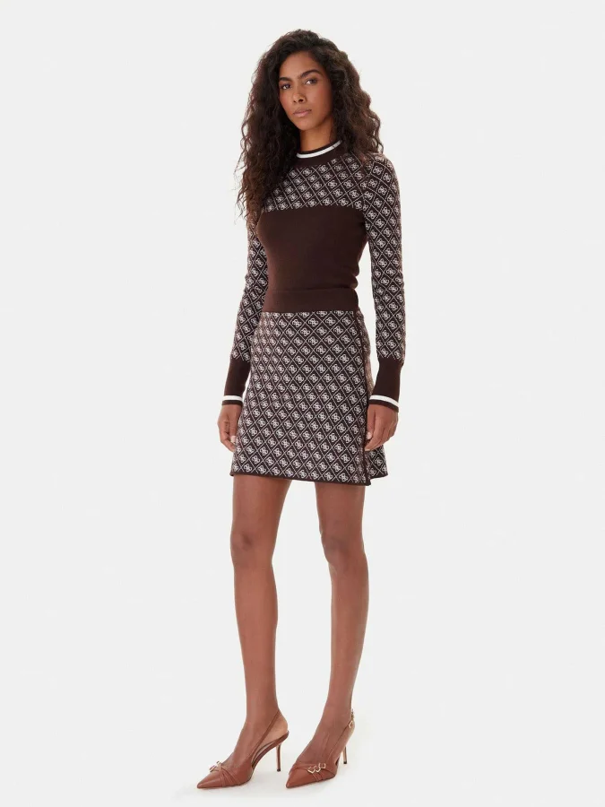 GUESS - AUBREY 4G SKIRT SWTR