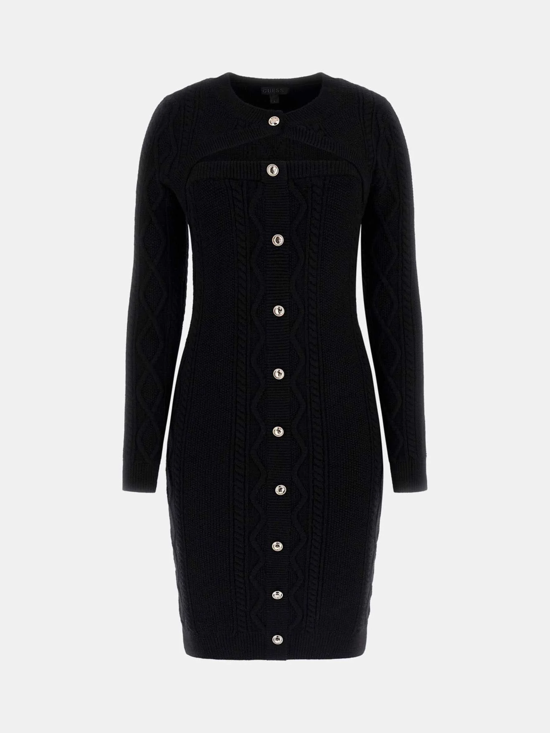 GUESS - LS SHRUG CABLE DAPHNE DRS GUESS - LS SHRUG CABLE DAPHNE DRS