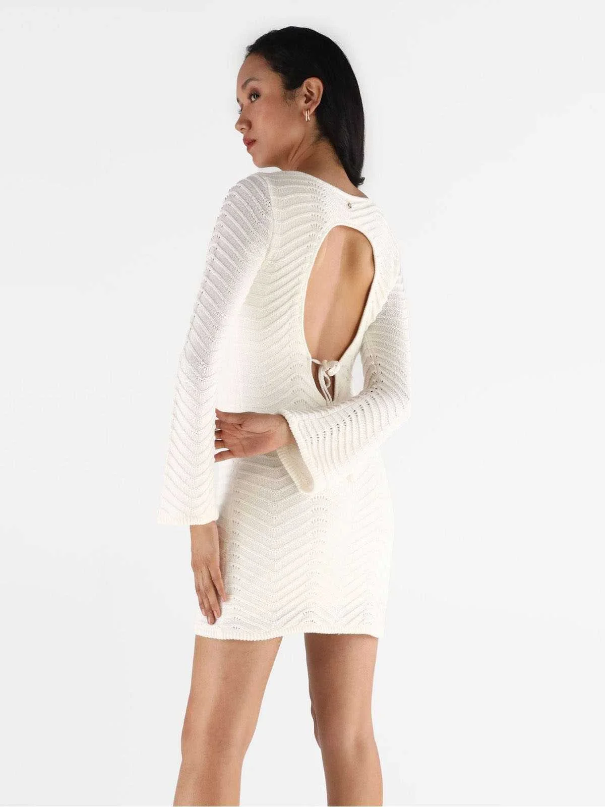 GUESS - LS CHEVRON RISHELLA DRESS GUESS - LS CHEVRON RISHELLA DRESS