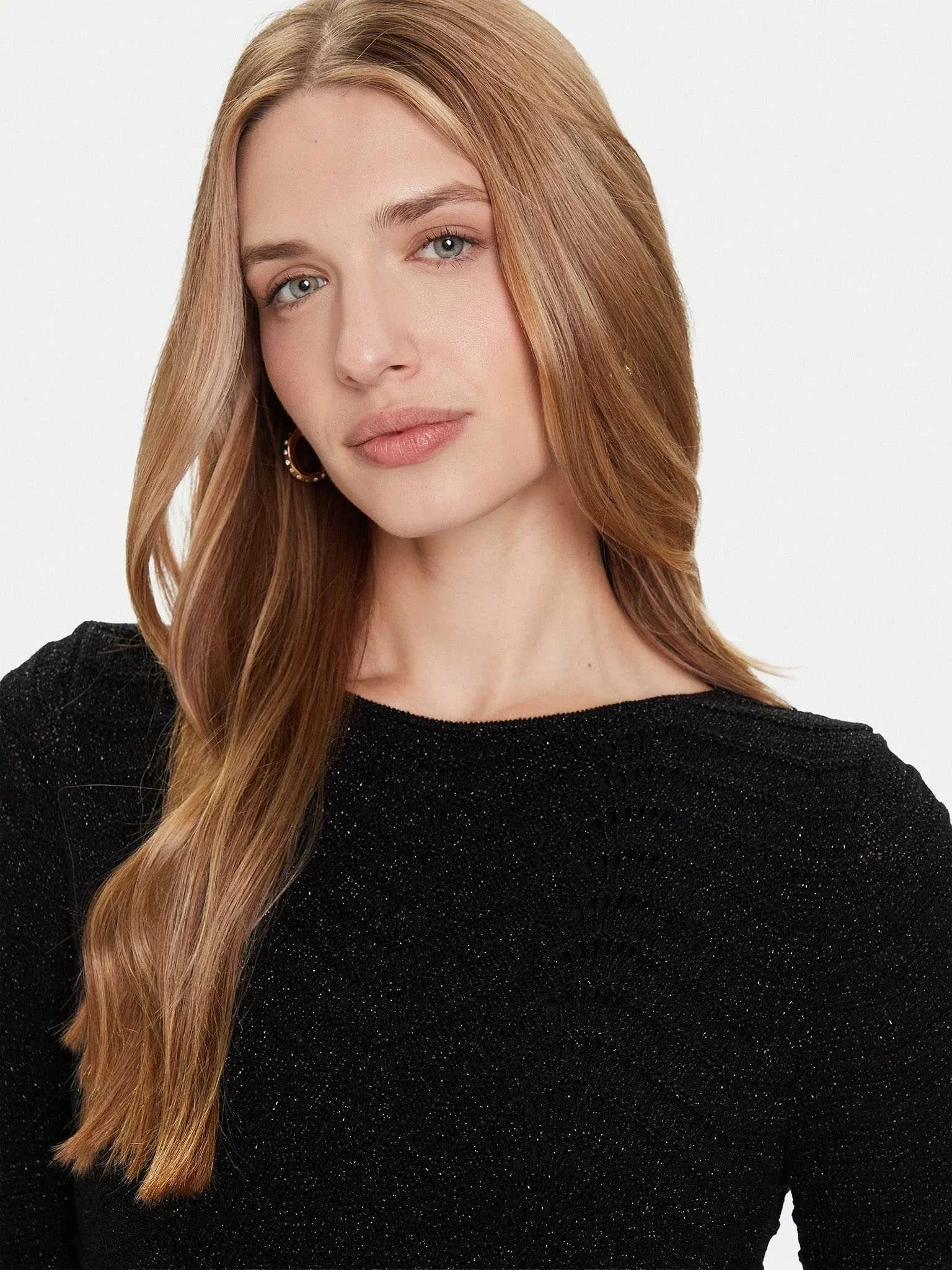 GUESS - LS CHEVRON RISHELLA DRESS GUESS - LS CHEVRON RISHELLA DRESS