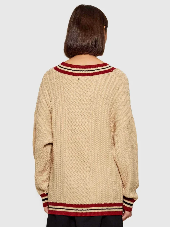 GUESS - LS STRIPED VN CABLE... 2