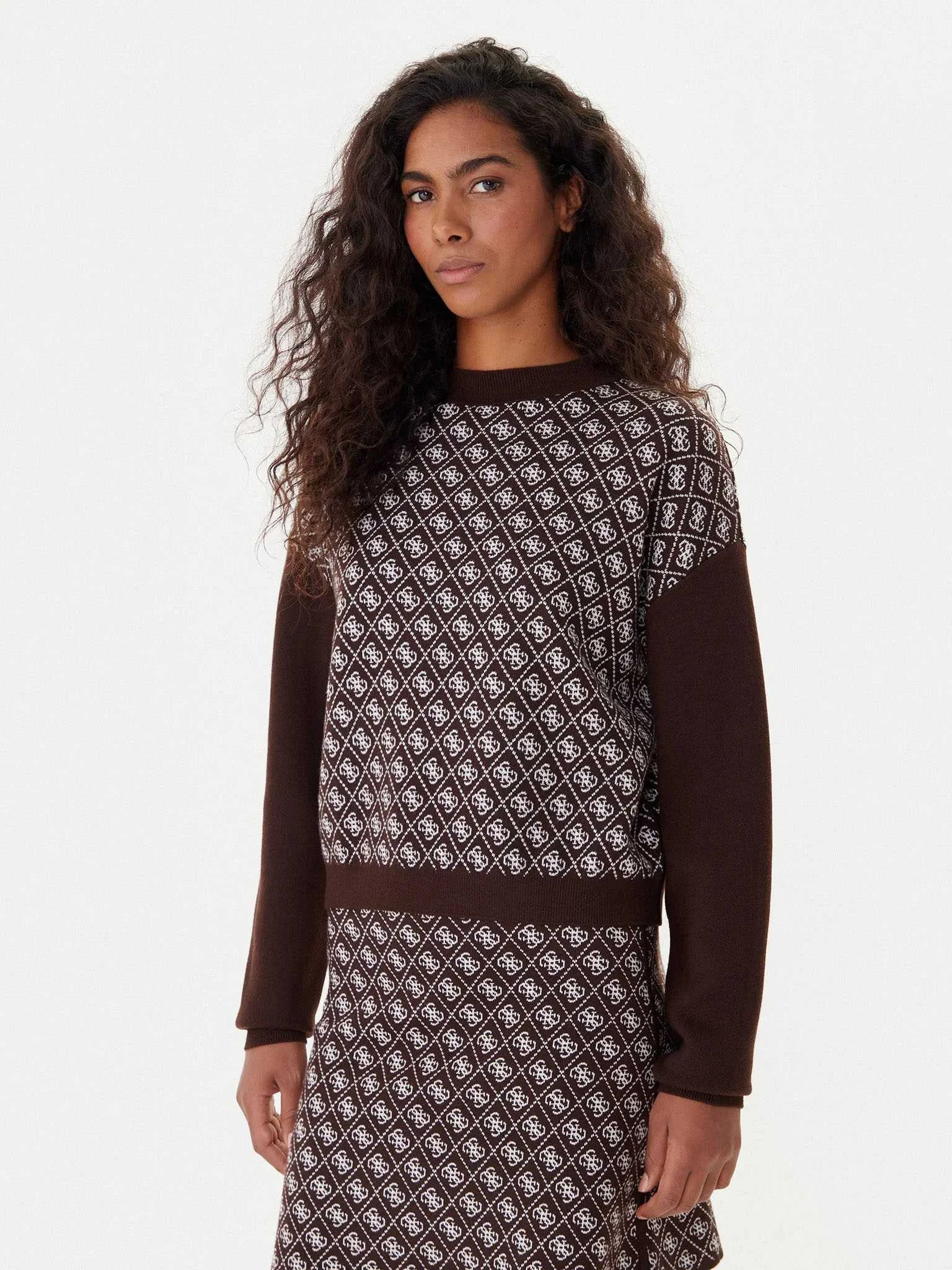 GUESS - LS MN AUBREY 4G SWTR GUESS - LS MN AUBREY 4G SWTR