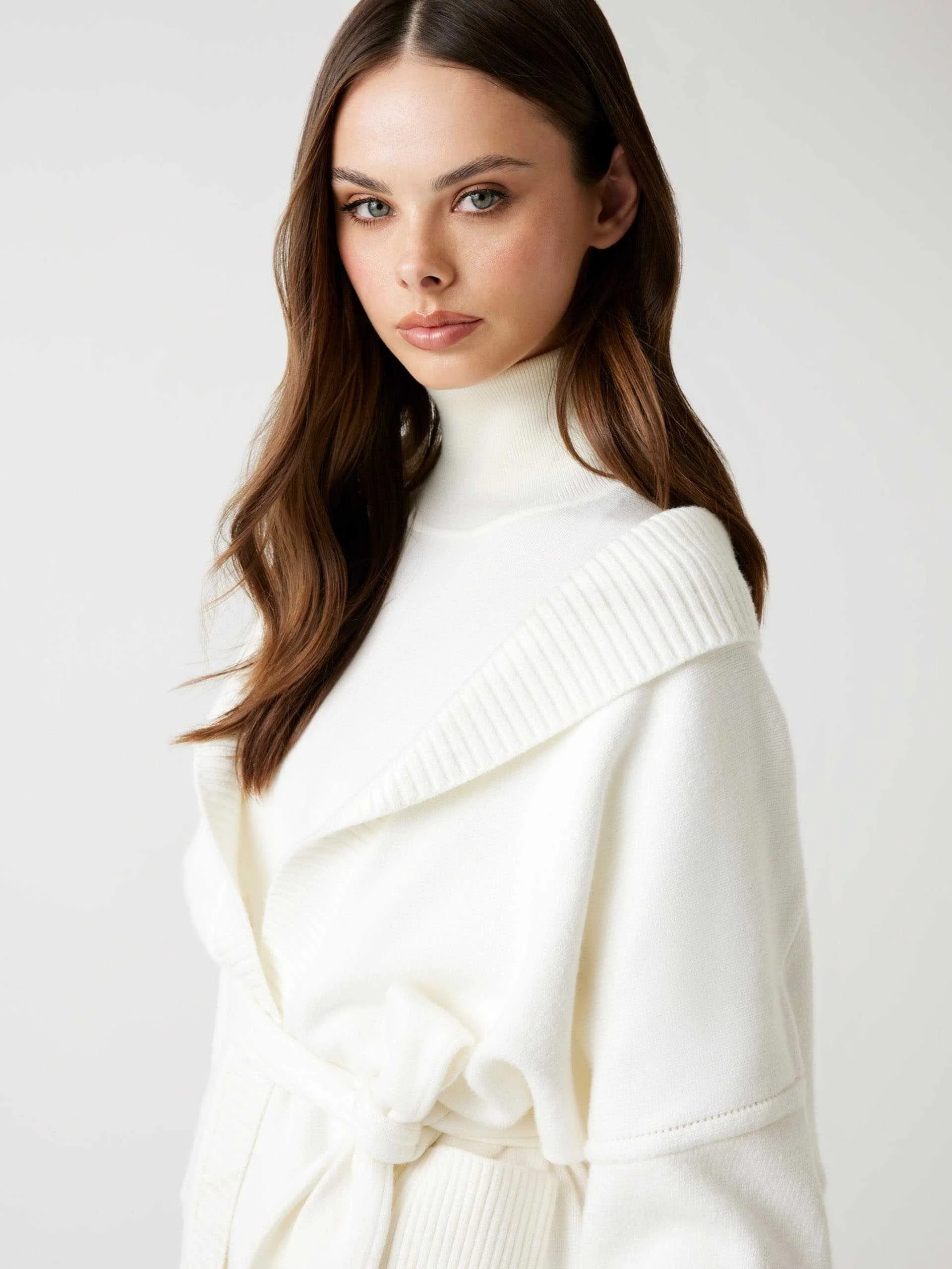 GUESS - LS BELTED CARDI SWTR GUESS - LS BELTED CARDI SWTR