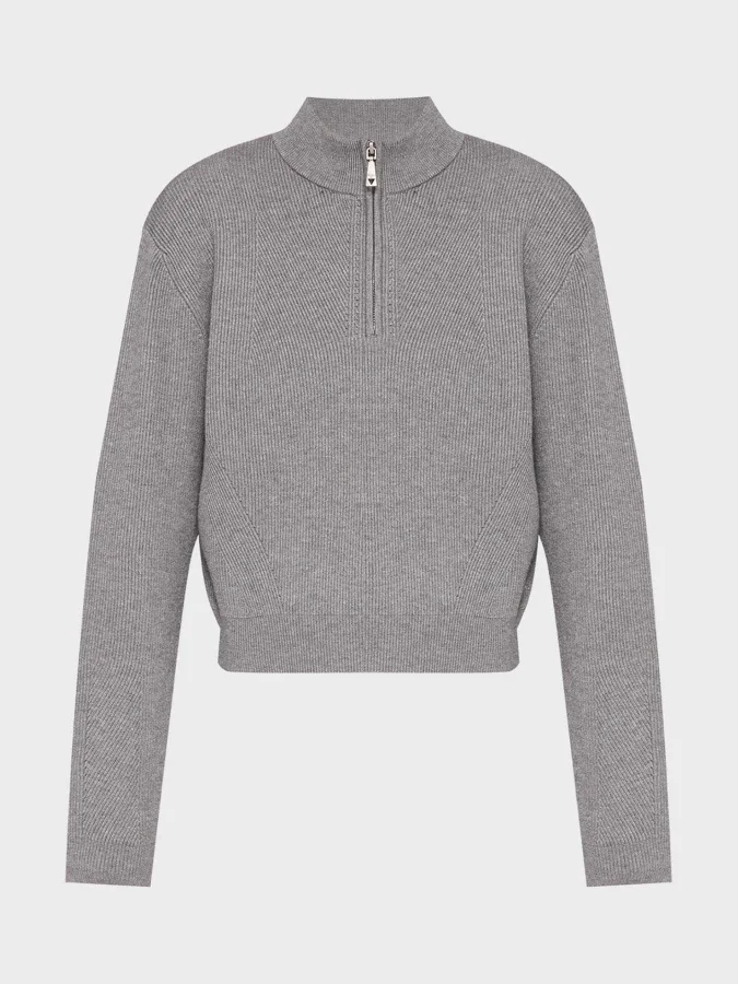 GUESS - LS HALF ZIP HARLEY...
