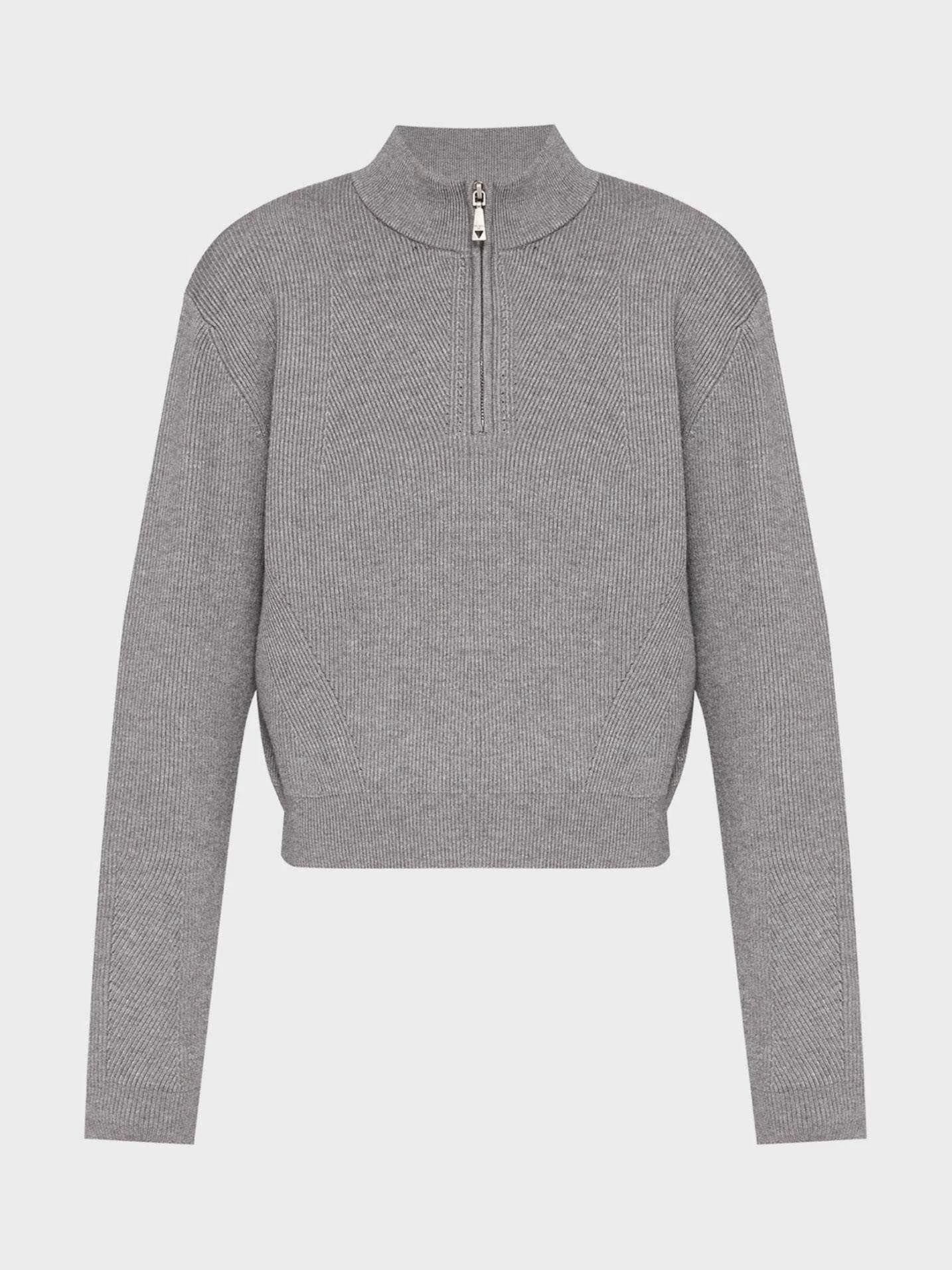 GUESS - LS HALF ZIP HARLEY SWTR GUESS - LS HALF ZIP HARLEY SWTR