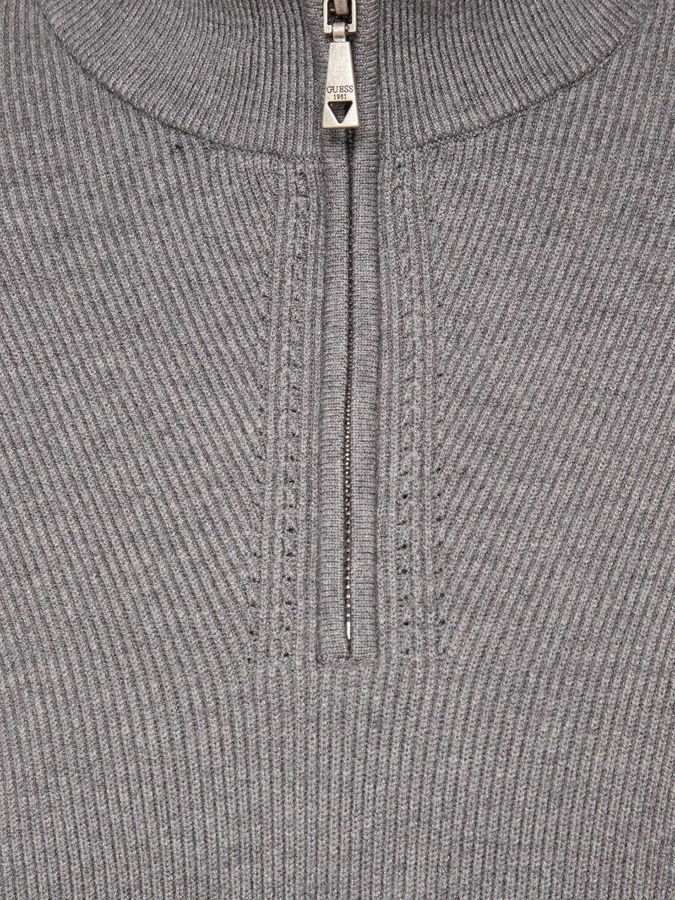 GUESS - LS HALF ZIP HARLEY SWTR GUESS - LS HALF ZIP HARLEY SWTR