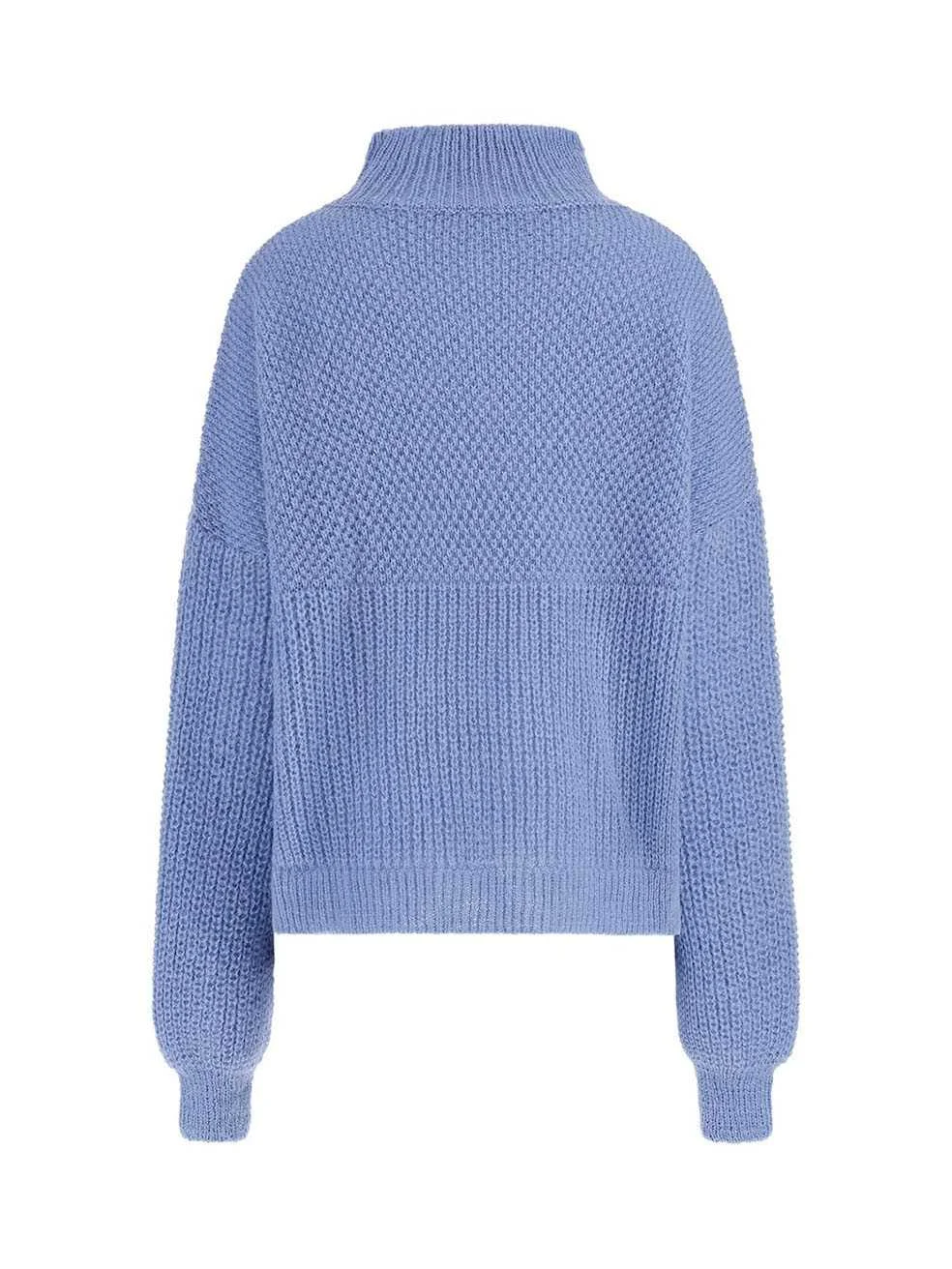 GUESS - LS MOCK NECK DANIELLE SWTR GUESS - LS MOCK NECK DANIELLE SWTR