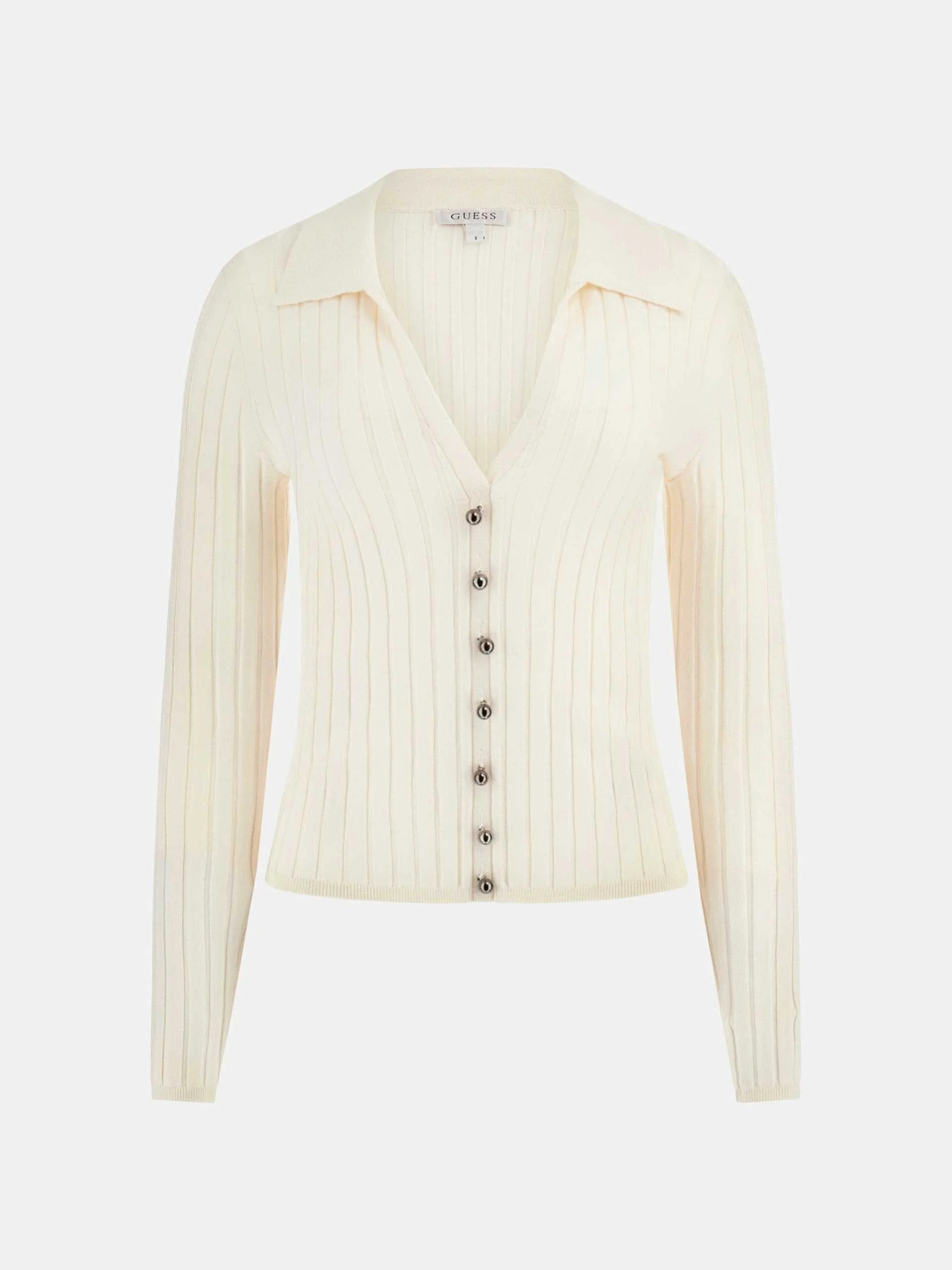 GUESS - LS VN RIB MIRANDA SWTR GUESS - LS VN RIB MIRANDA SWTR