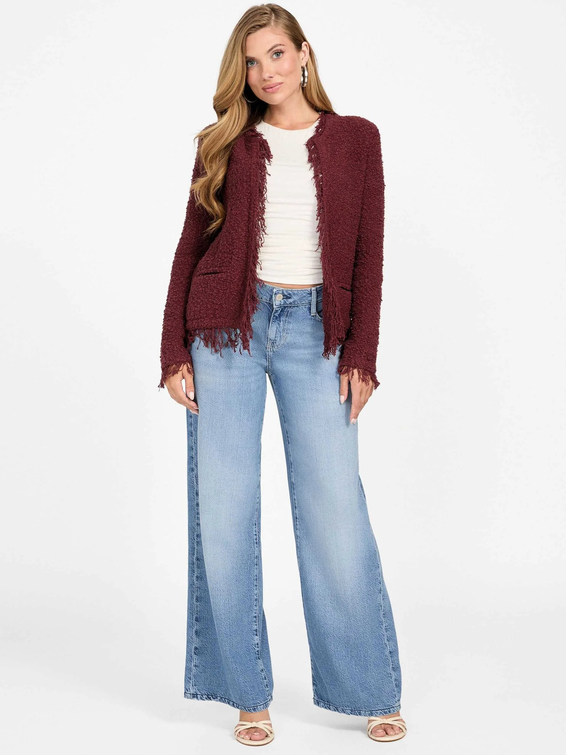 GUESS - LS KAESI BOUCLE JKT GUESS - LS KAESI BOUCLE JKT